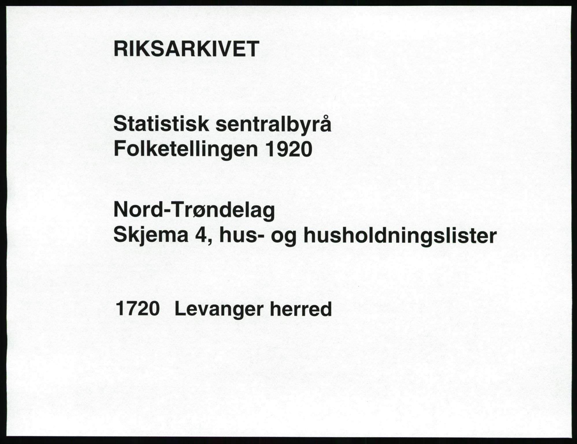 SAT, Folketelling 1920 for 1720 Frol herred, 1920, s. 27