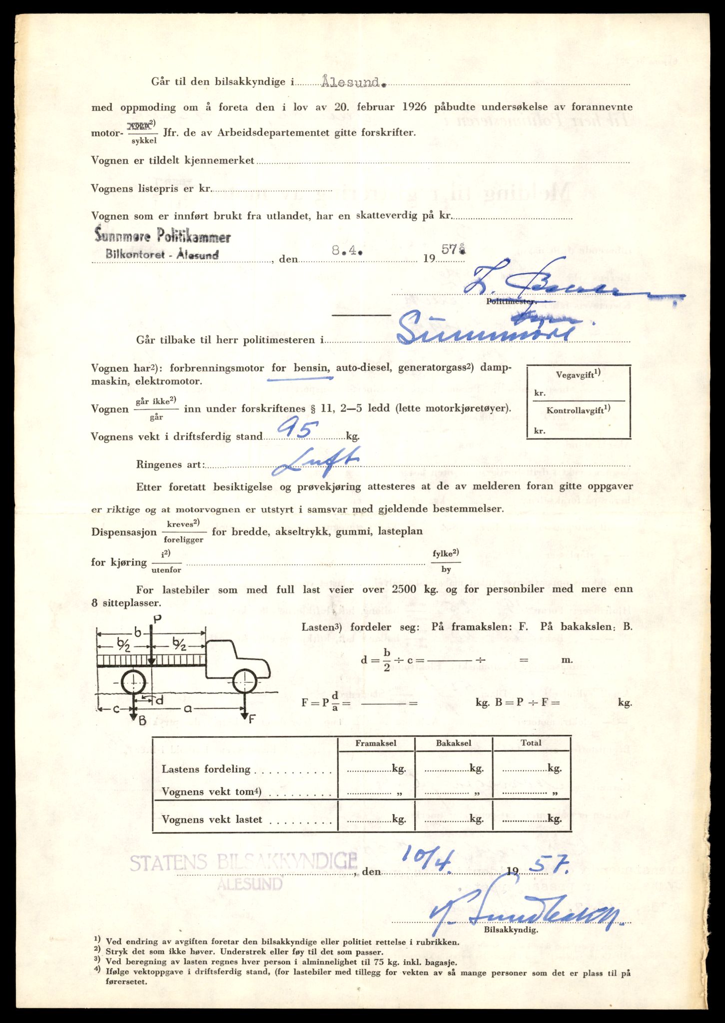 Møre og Romsdal vegkontor - Ålesund trafikkstasjon, AV/SAT-A-4099/F/Fe/L0038: Registreringskort for kjøretøy T 13180 - T 13360, 1927-1998, s. 2318