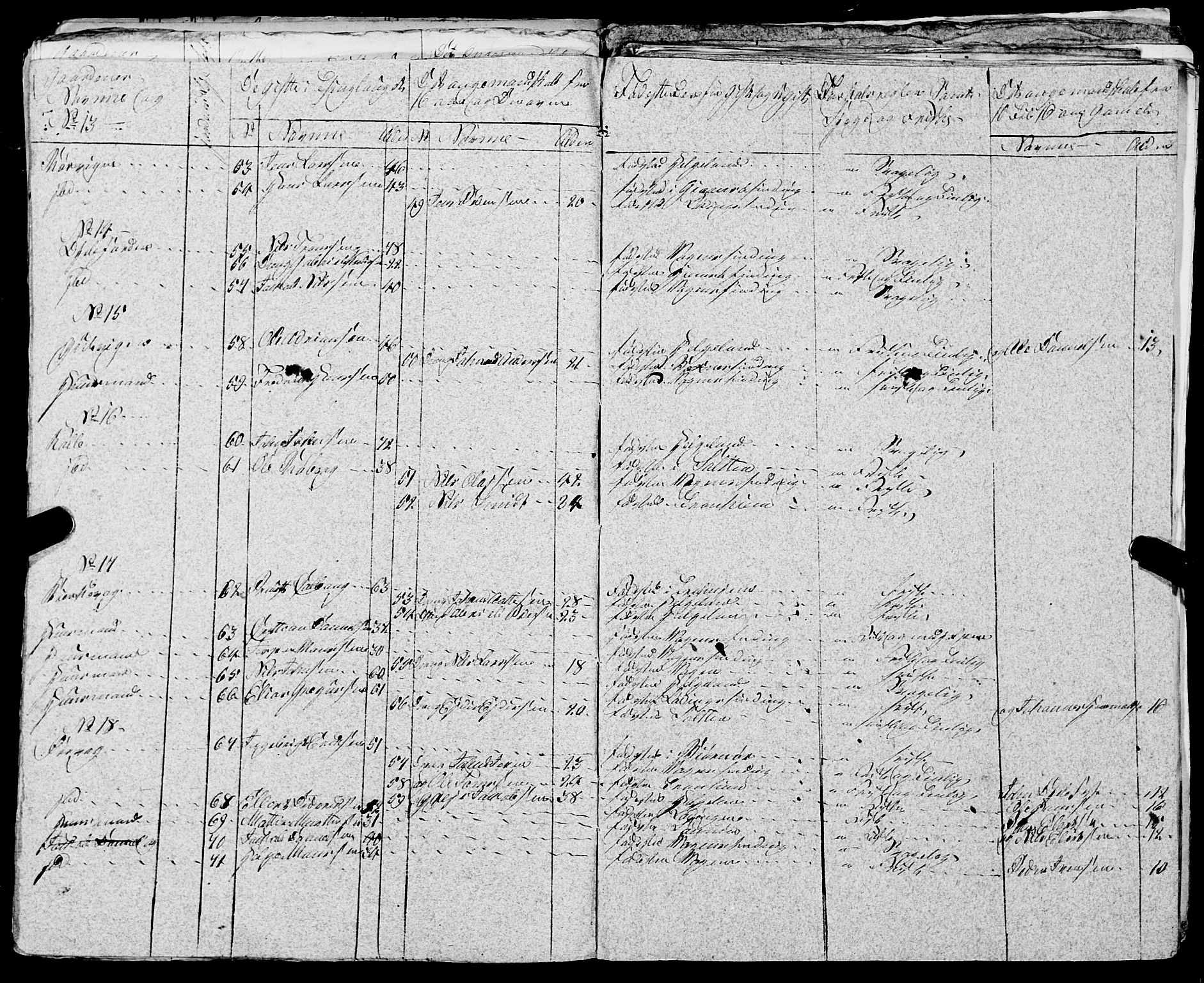 Fylkesmannen i Nordland, AV/SAT-A-0499/1.1/R/Ra/L0024: Innrulleringsmanntall for Vågan, 1806-1836, s. 207