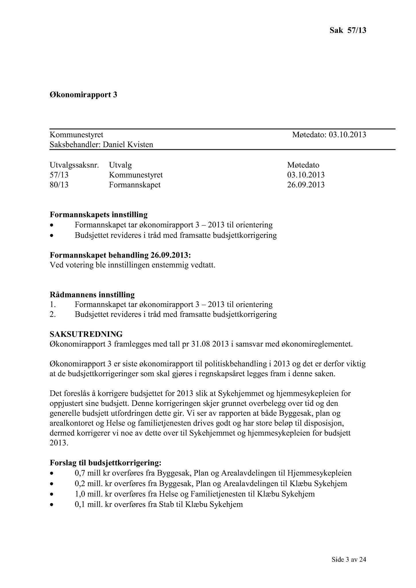 Klæbu Kommune, TRKO/KK/01-KS/L006: Kommunestyret - Møtedokumenter, 2013, s. 1076