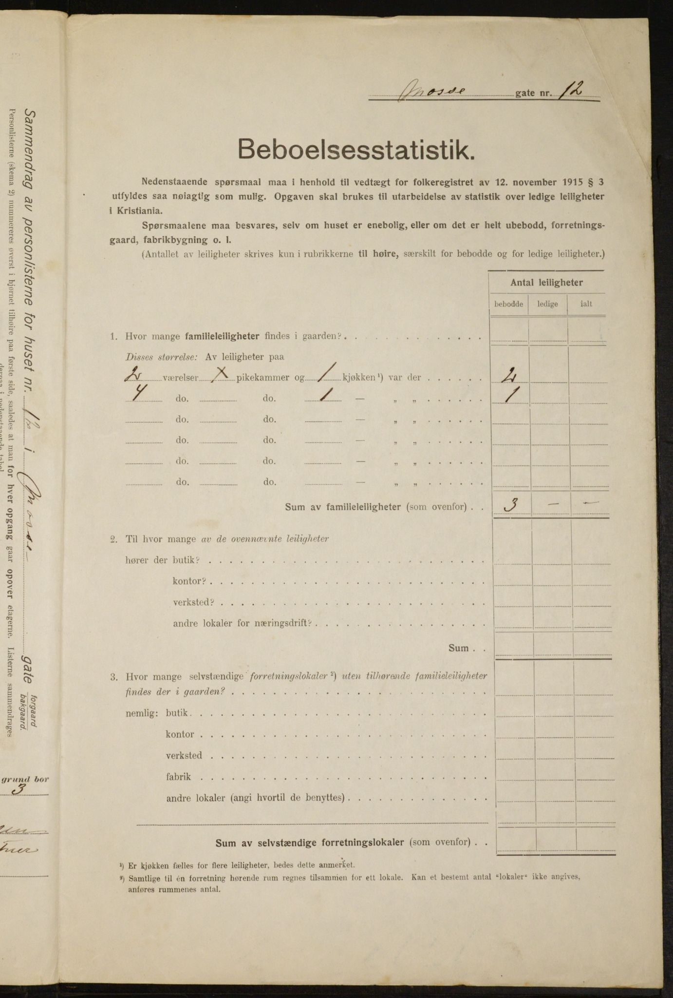 OBA, Kommunal folketelling 1.2.1916 for Kristiania, 1916, s. 67555