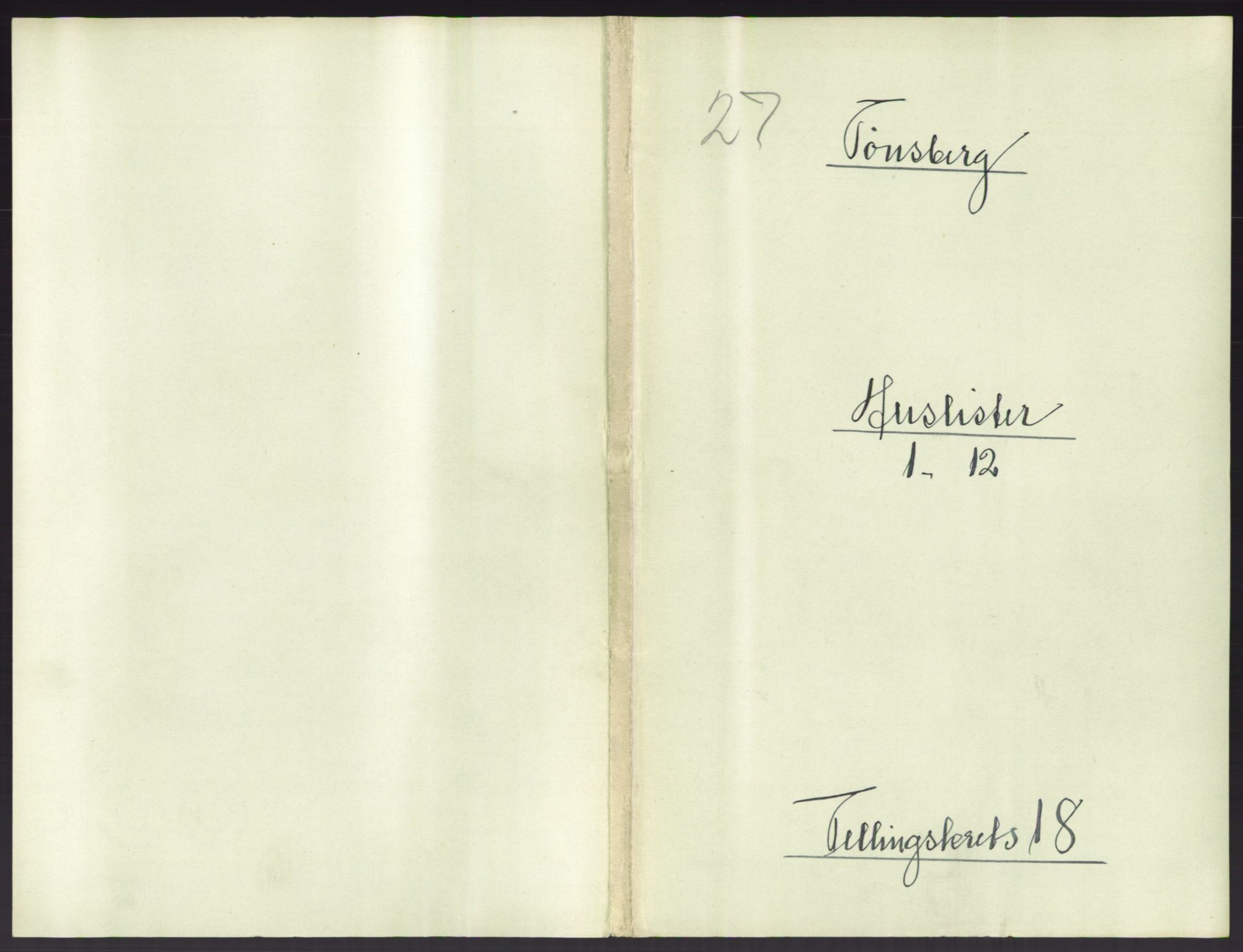 RA, Folketelling 1891 for 0705 Tønsberg kjøpstad, 1891, s. 622