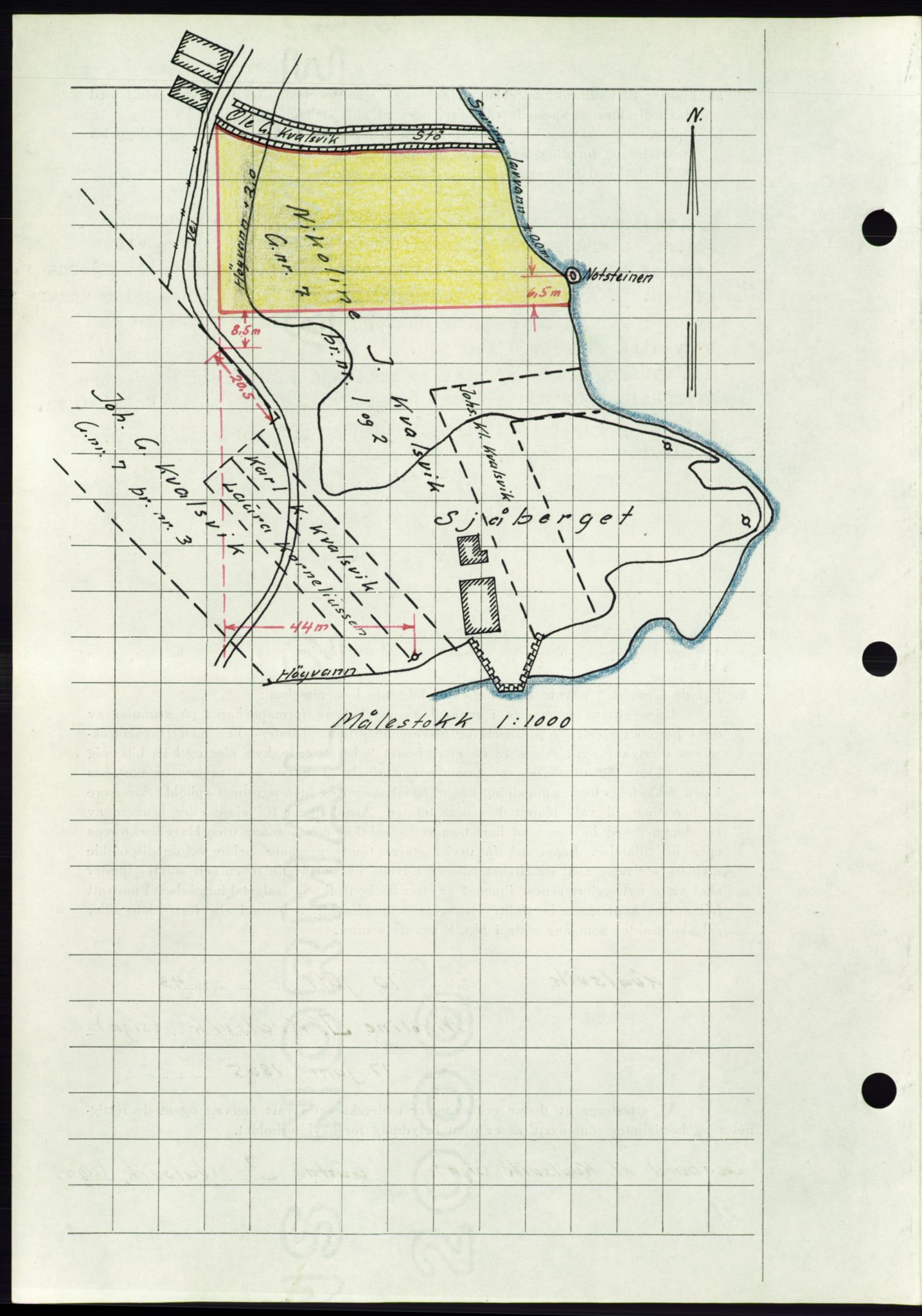 Søre Sunnmøre sorenskriveri, AV/SAT-A-4122/1/2/2C/L0075: Pantebok nr. 1A, 1943-1943, Dagboknr: 771/1943