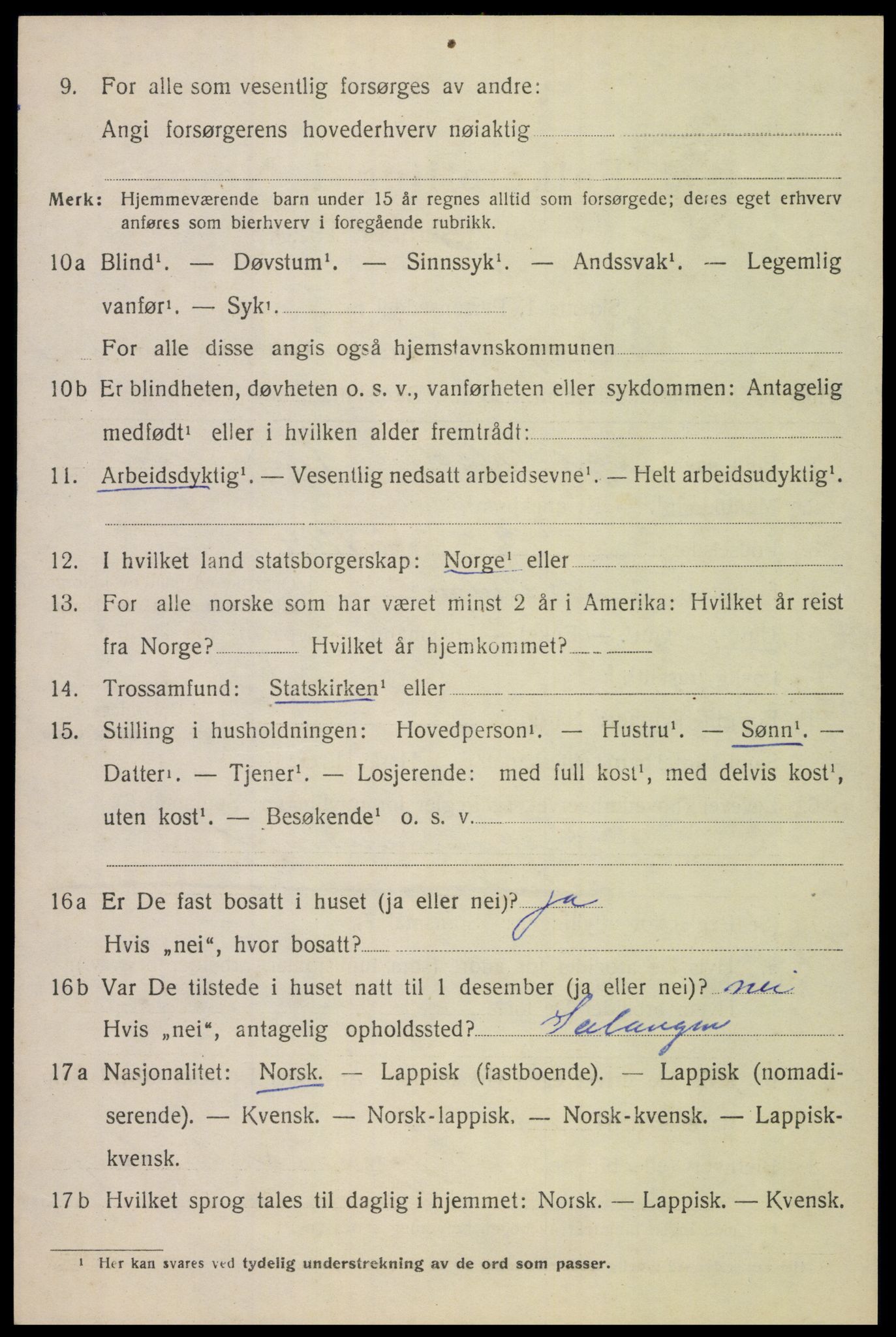 SAT, Folketelling 1920 for 1851 Lødingen herred, 1920, s. 2018