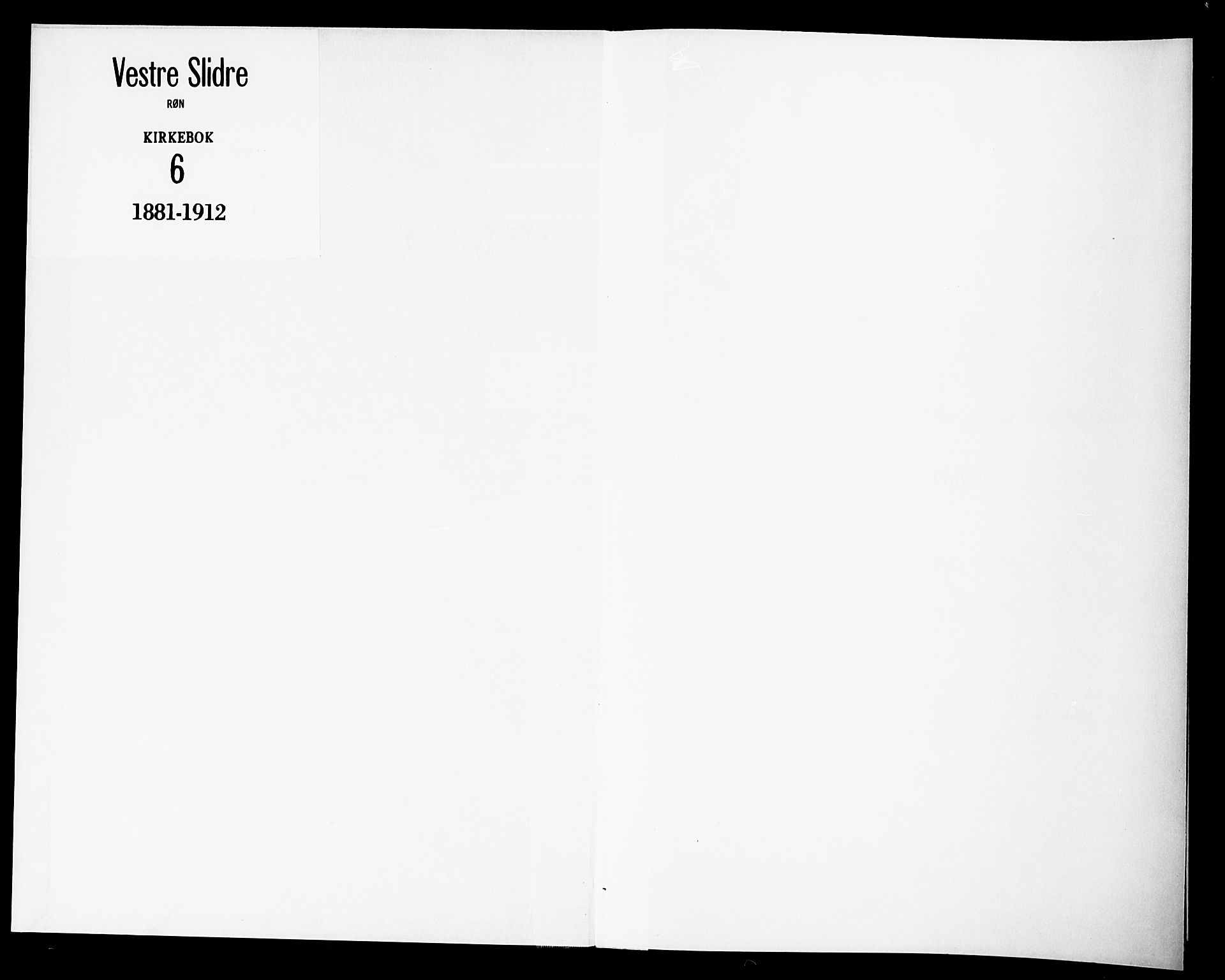 Vestre Slidre prestekontor, AV/SAH-PREST-136/H/Ha/Haa/L0006: Ministerialbok nr. 6, 1881-1912