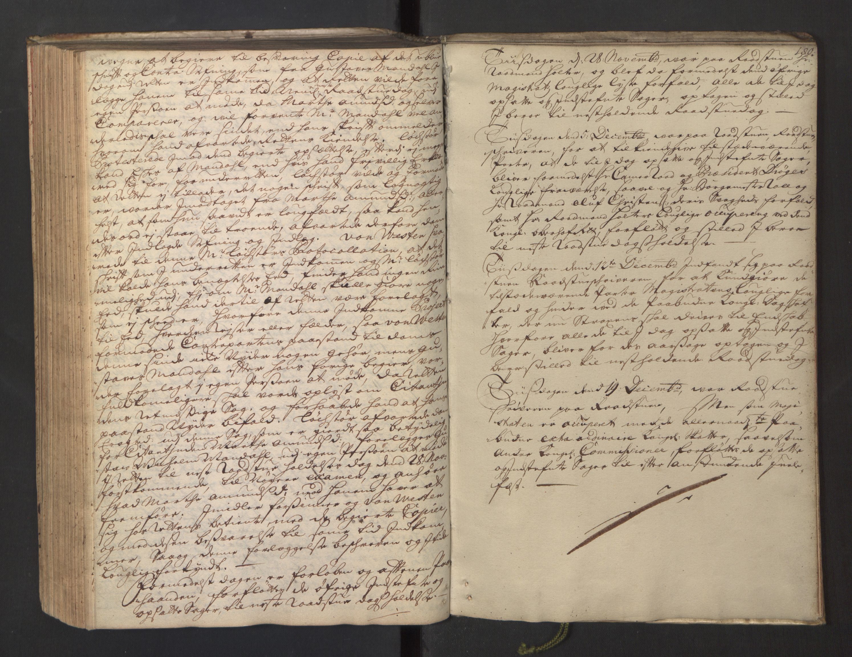 Christiania rådstuerett, AV/SAO-A-11132/F/Fa/L0032: Justisprotokoll, 1711-1713, s. 179b-180a