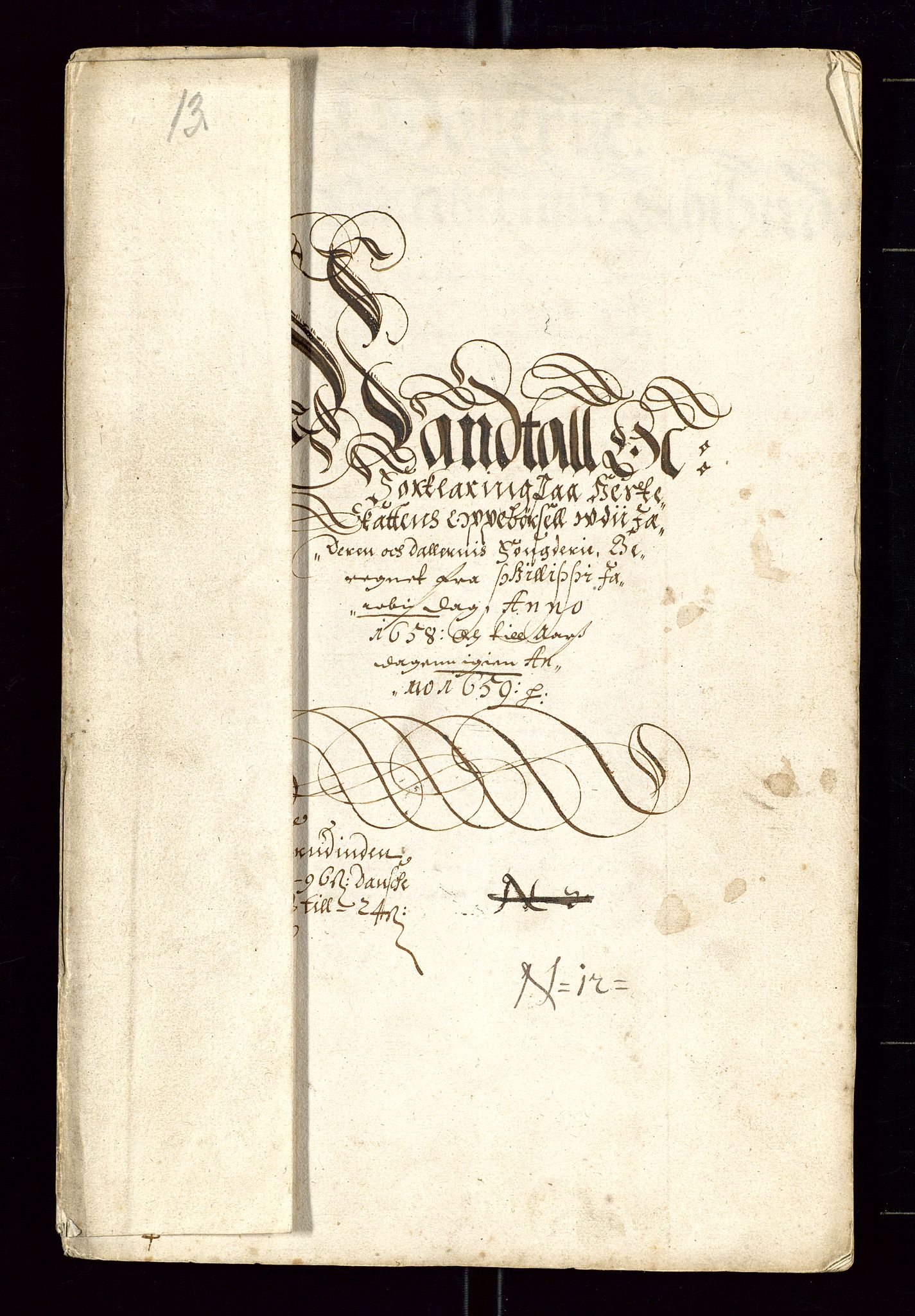 Stavanger len, AV/SAST-A-101870/Ob/L0027: Diverse, 1657-1660, s. 178