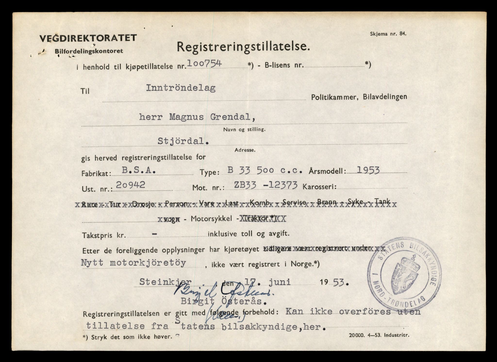 Møre og Romsdal vegkontor - Ålesund trafikkstasjon, AV/SAT-A-4099/F/Fe/L0039: Registreringskort for kjøretøy T 13361 - T 13530, 1927-1998, s. 1986