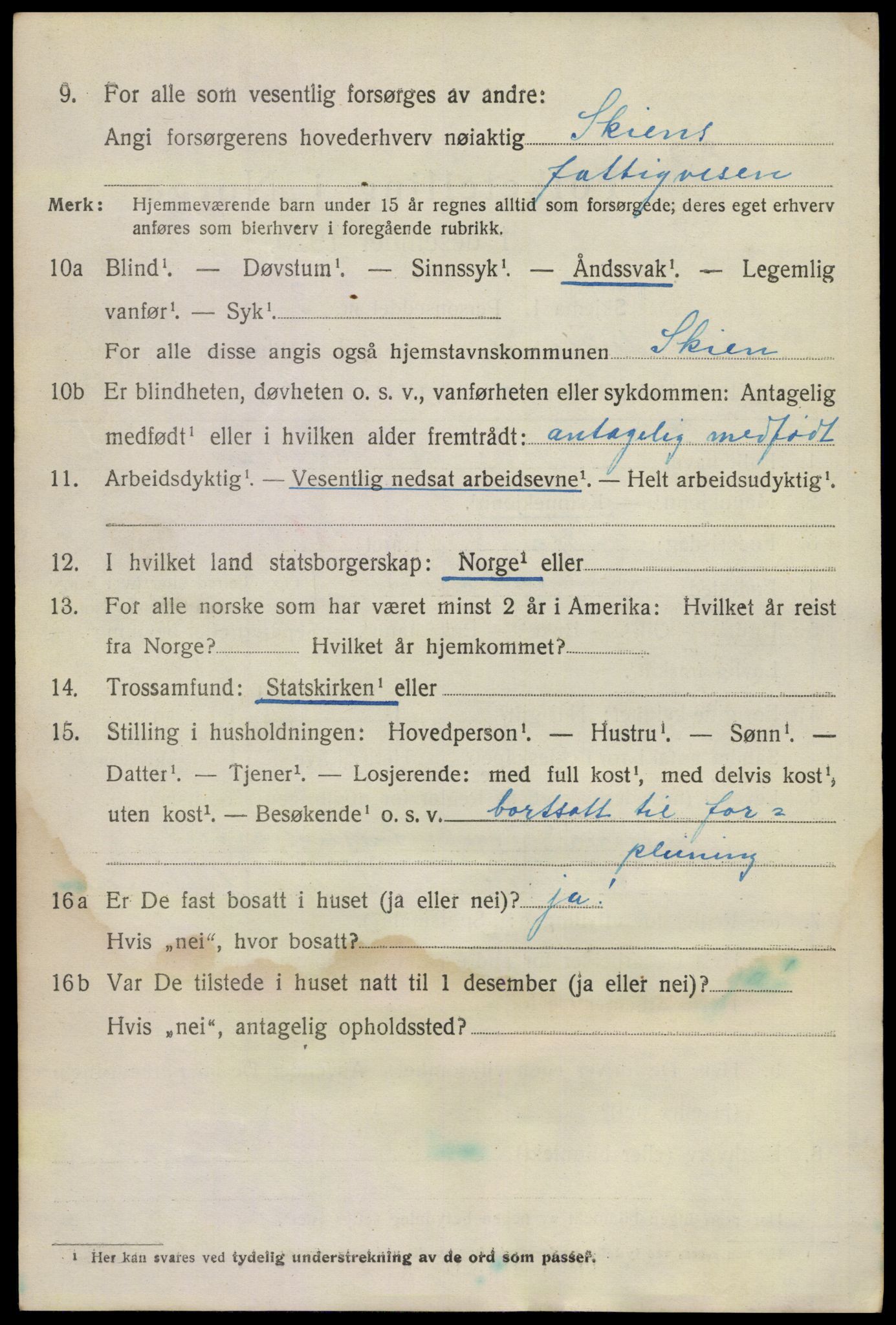 SAKO, Folketelling 1920 for 0724 Sandeherred herred, 1920, s. 3771