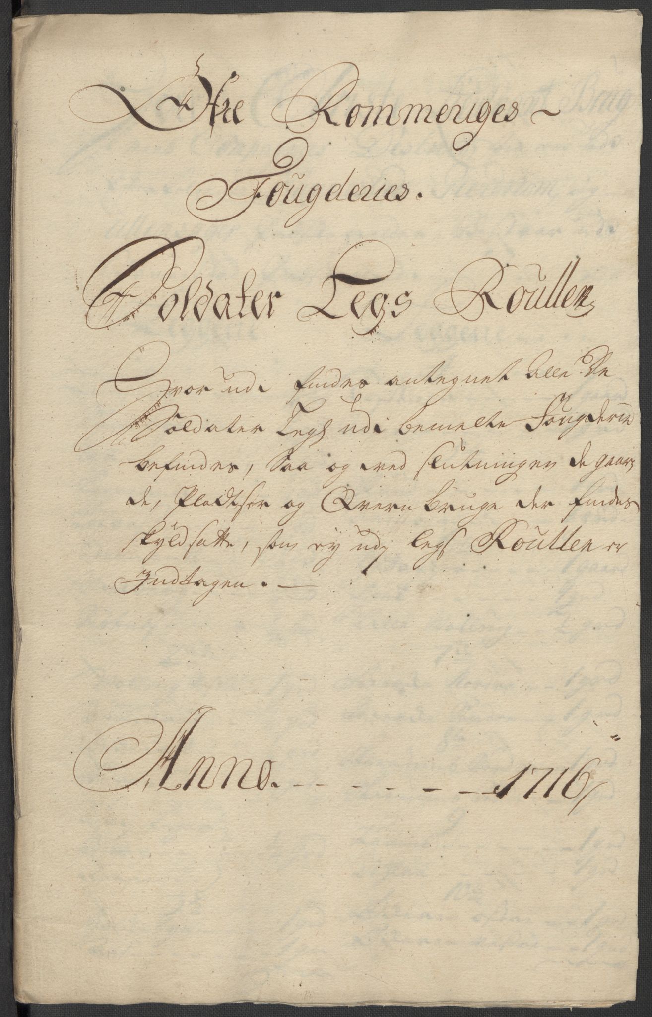 Rentekammeret inntil 1814, Reviderte regnskaper, Fogderegnskap, RA/EA-4092/R12/L0725: Fogderegnskap Øvre Romerike, 1716, s. 137