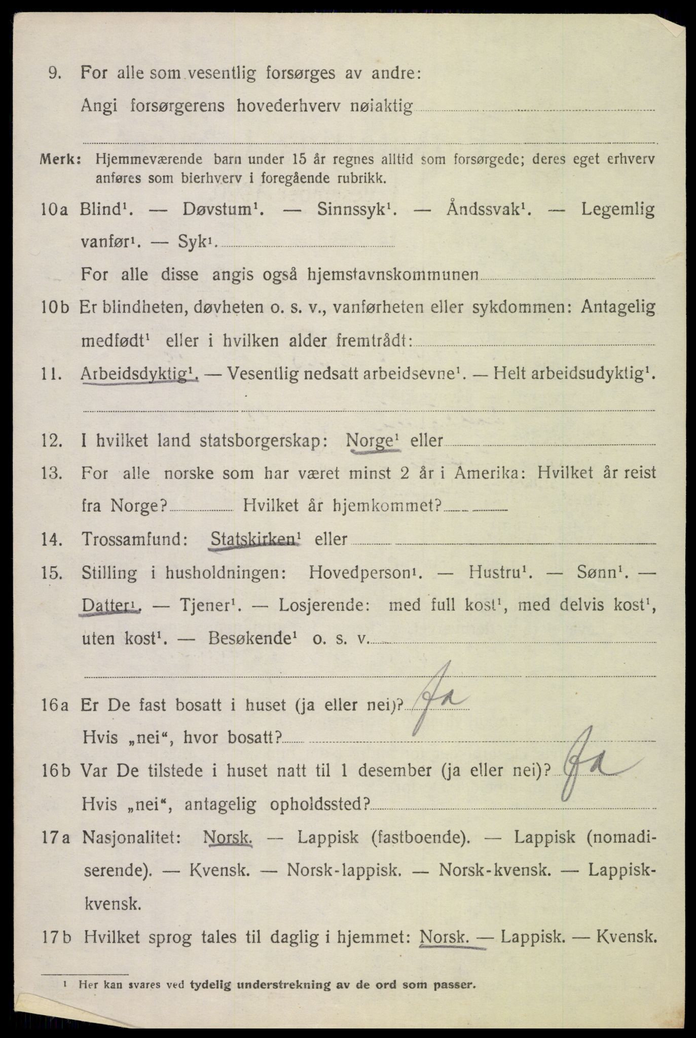 SAT, Folketelling 1920 for 1853 Evenes herred, 1920, s. 11817