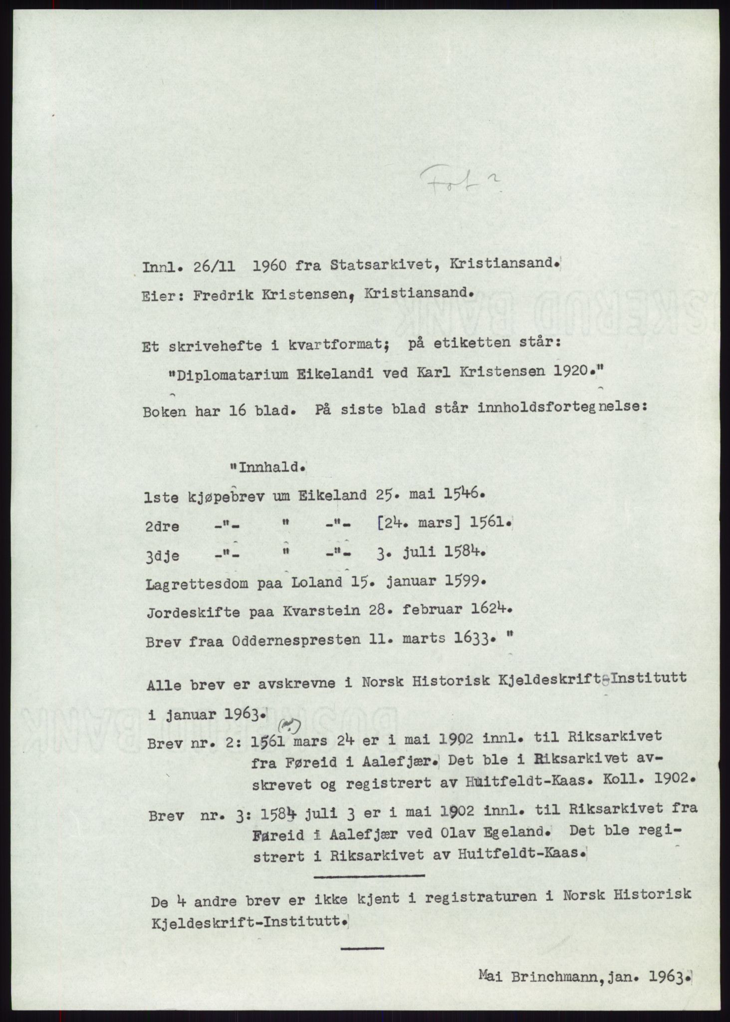 Samlinger til kildeutgivelse, Diplomavskriftsamlingen, RA/EA-4053/H/Ha, s. 1829