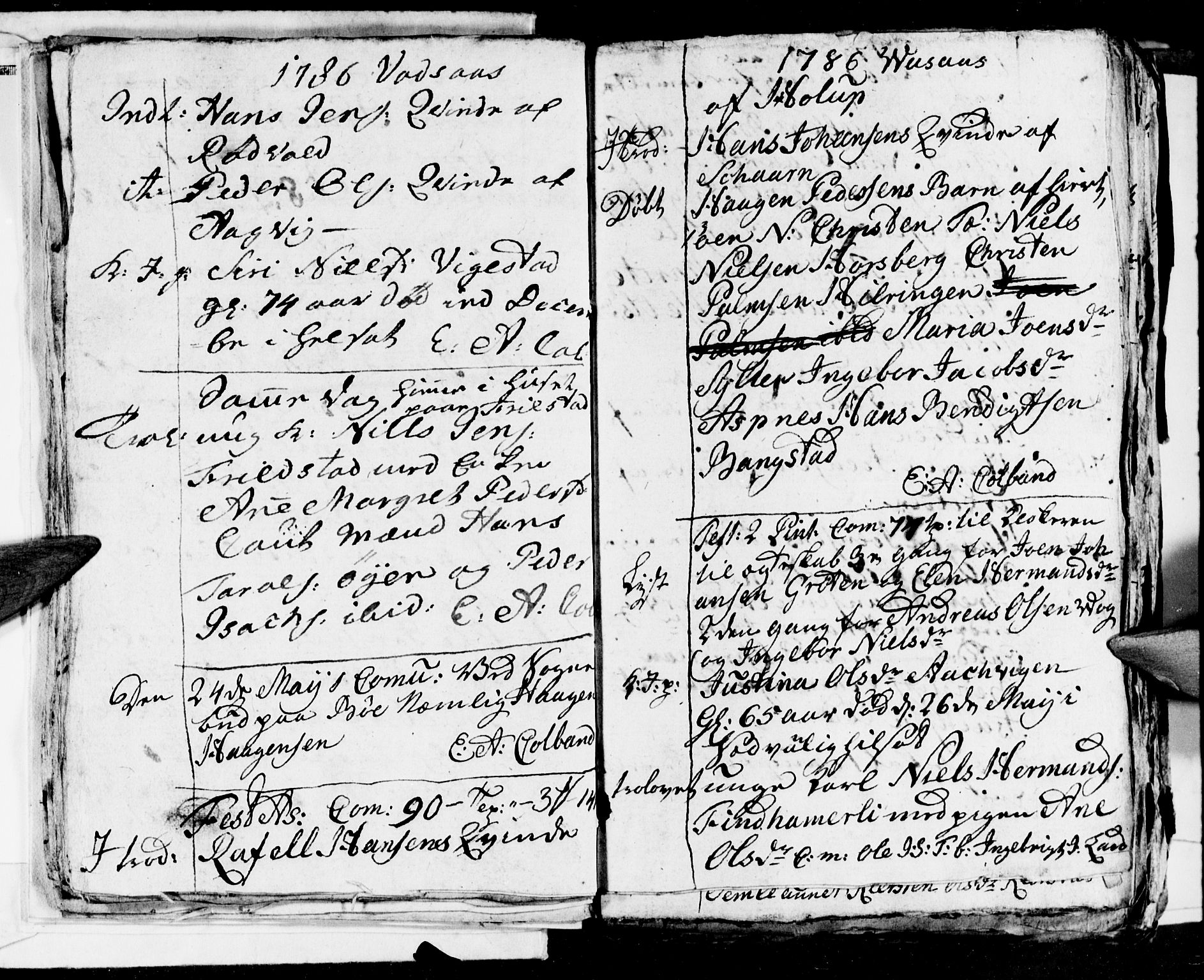 Ministerialprotokoller, klokkerbøker og fødselsregistre - Nordland, AV/SAT-A-1459/810/L0139: Ministerialbok nr. 810A03, 1785-1816