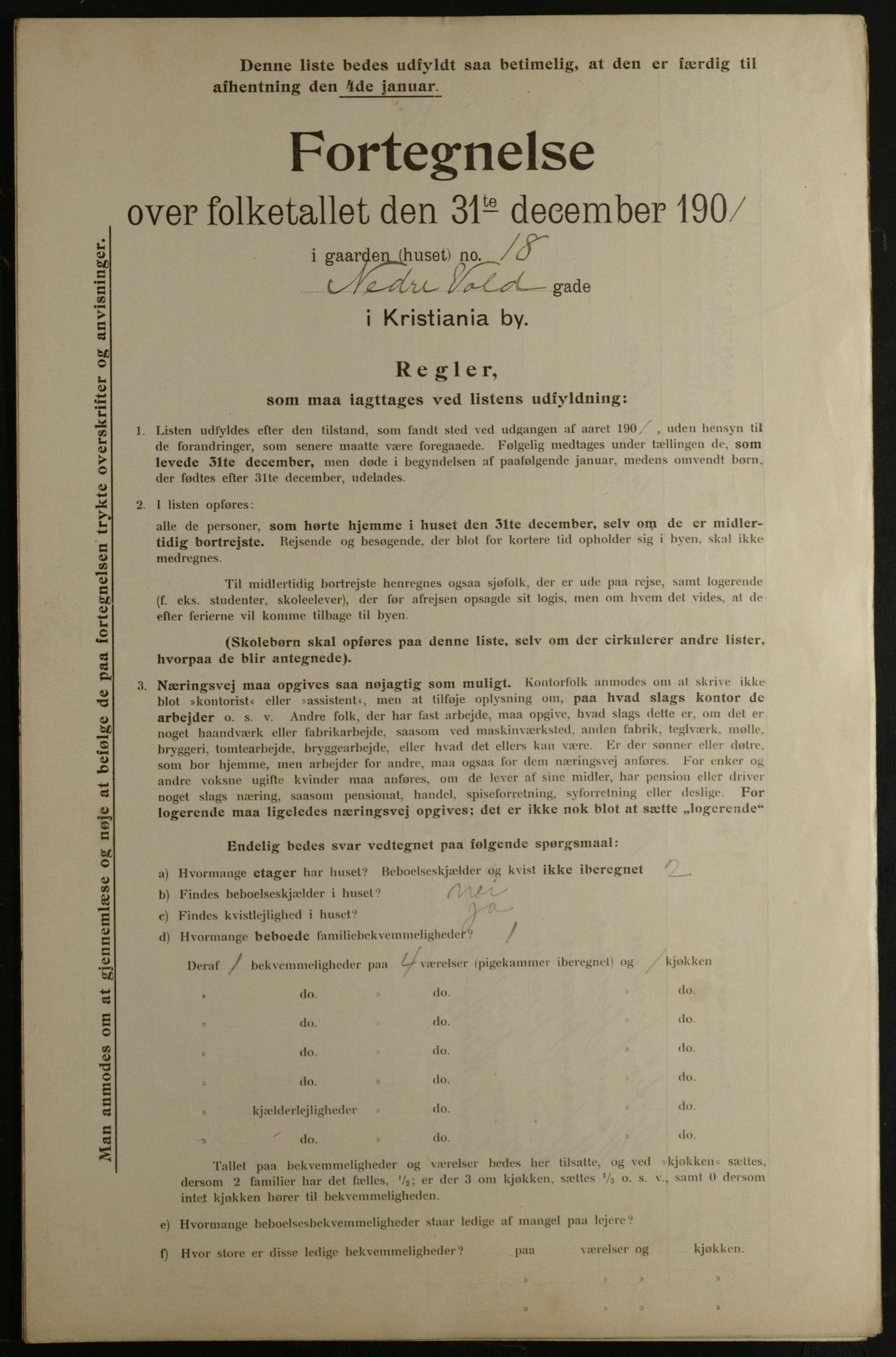 OBA, Kommunal folketelling 31.12.1901 for Kristiania kjøpstad, 1901, s. 10695