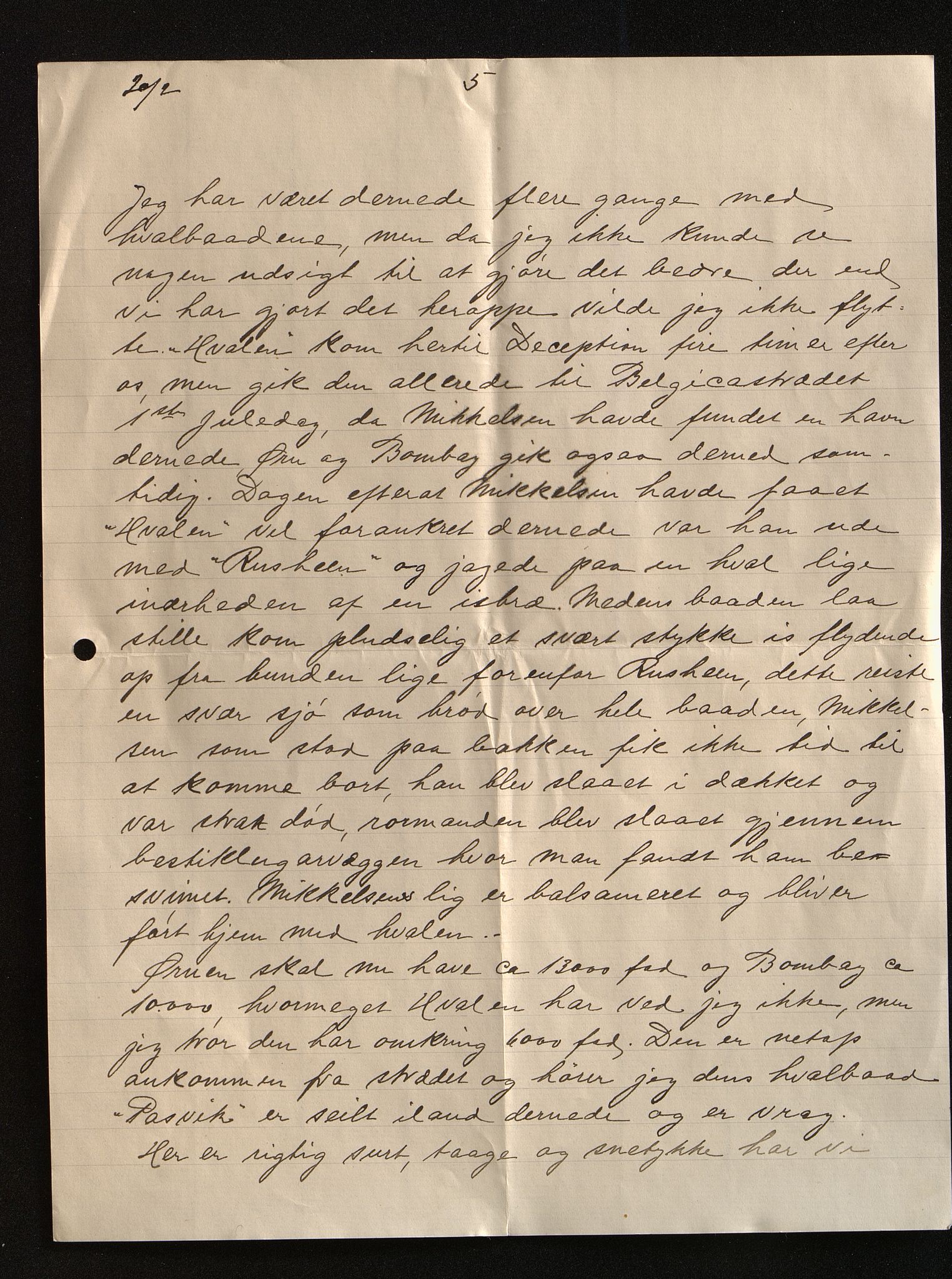 Pa 508 - AS Hektor, VEMU/A-1582/D/L0001: Brev og telegrammer, diverse, 1910-1911