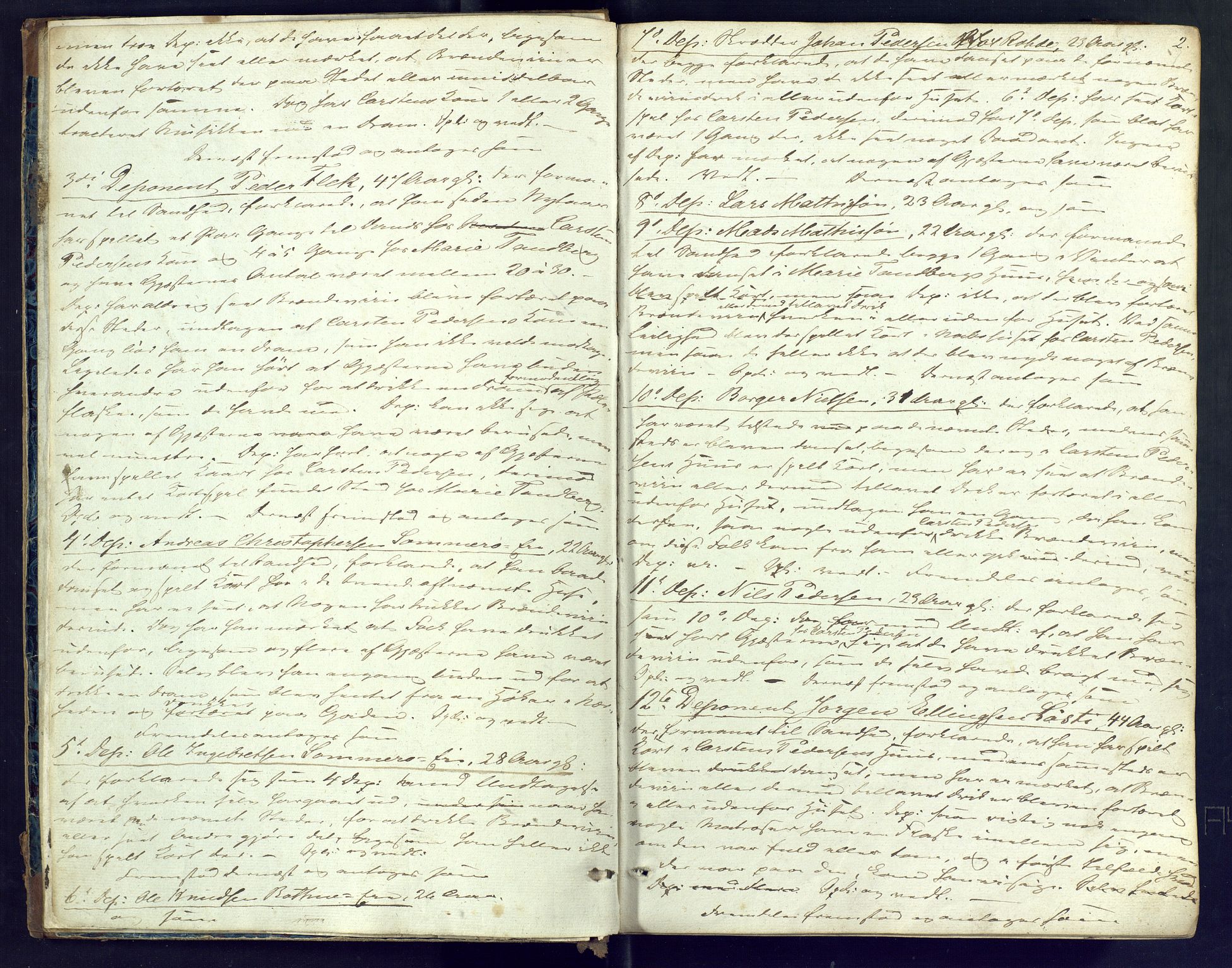 Nordre Jarlsberg sorenskriveri, AV/SAKO-A-80/F/Fb/Fba/L0009: Ekstrarettsprotokoll, 1847-1850, s. 2