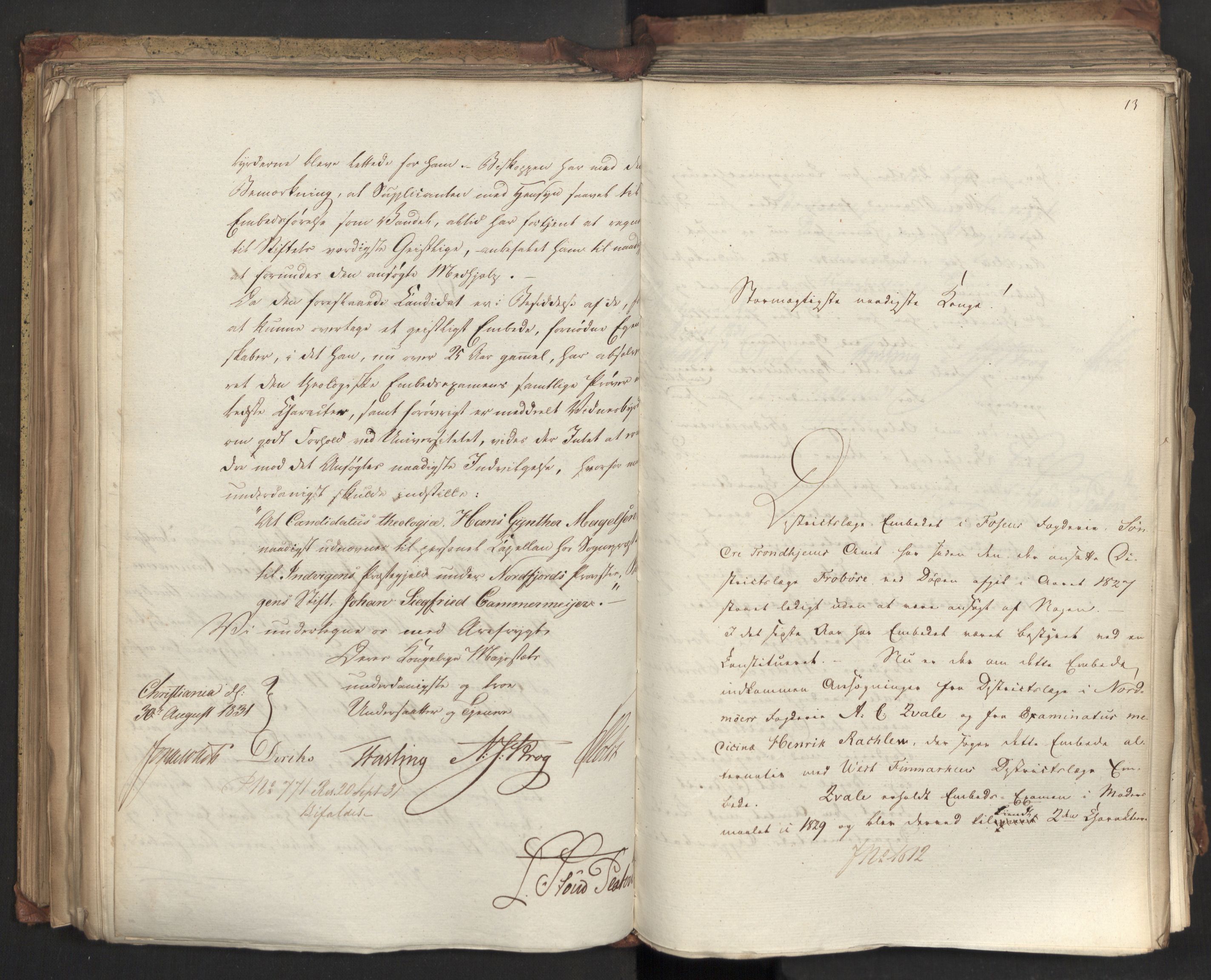 Statsrådsavdelingen i Stockholm, AV/RA-S-1003/D/Da/L0073: Regjeringsinnstillinger nr. 1534-1699, 1831, s. 232