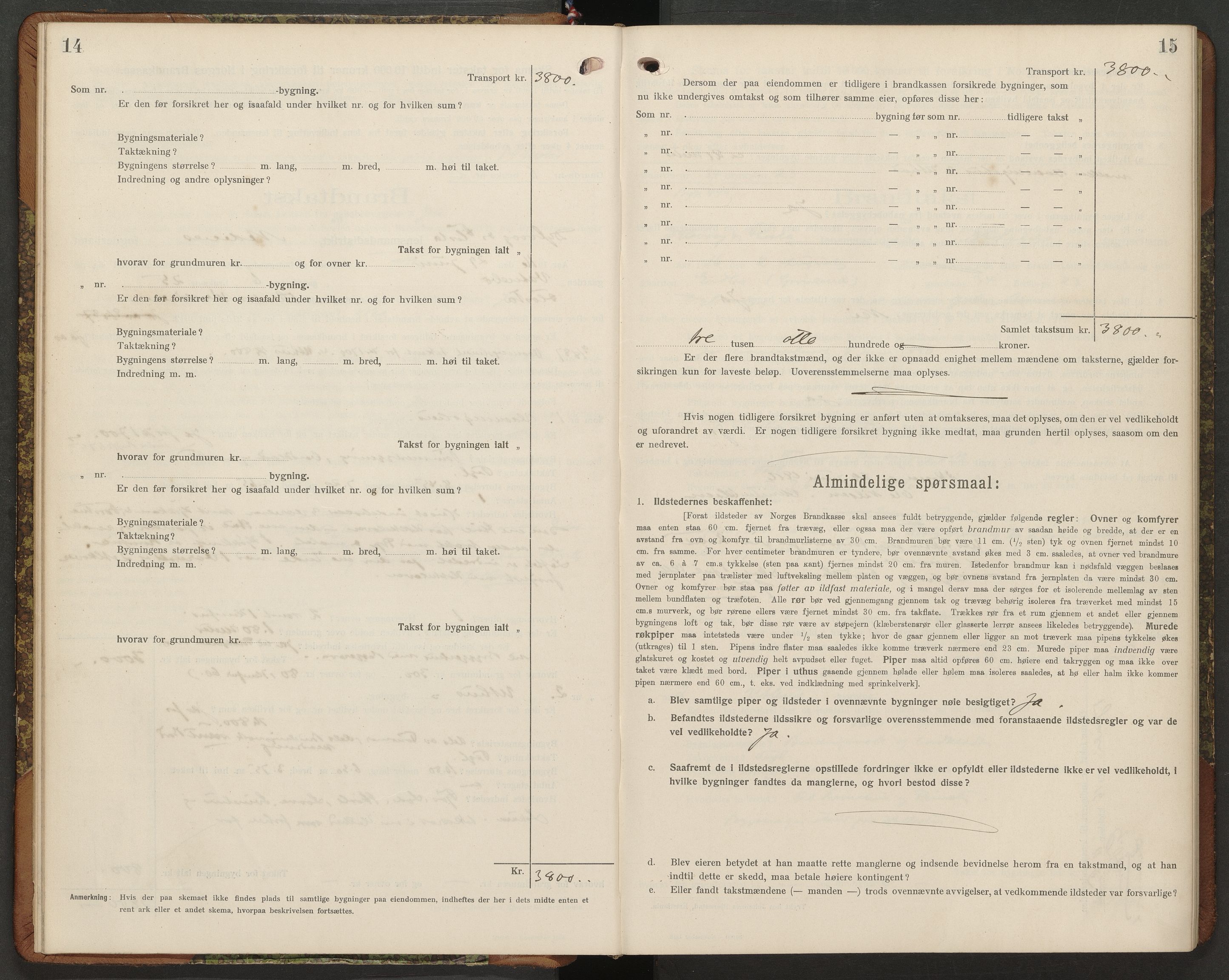 Norges Brannkasse Dypvåg og Flosta, AV/SAK-2241-0008/F/Fa/L0007: Branntakstprotokoll nr. 7 med gårdsnavnregister, 1916-1927