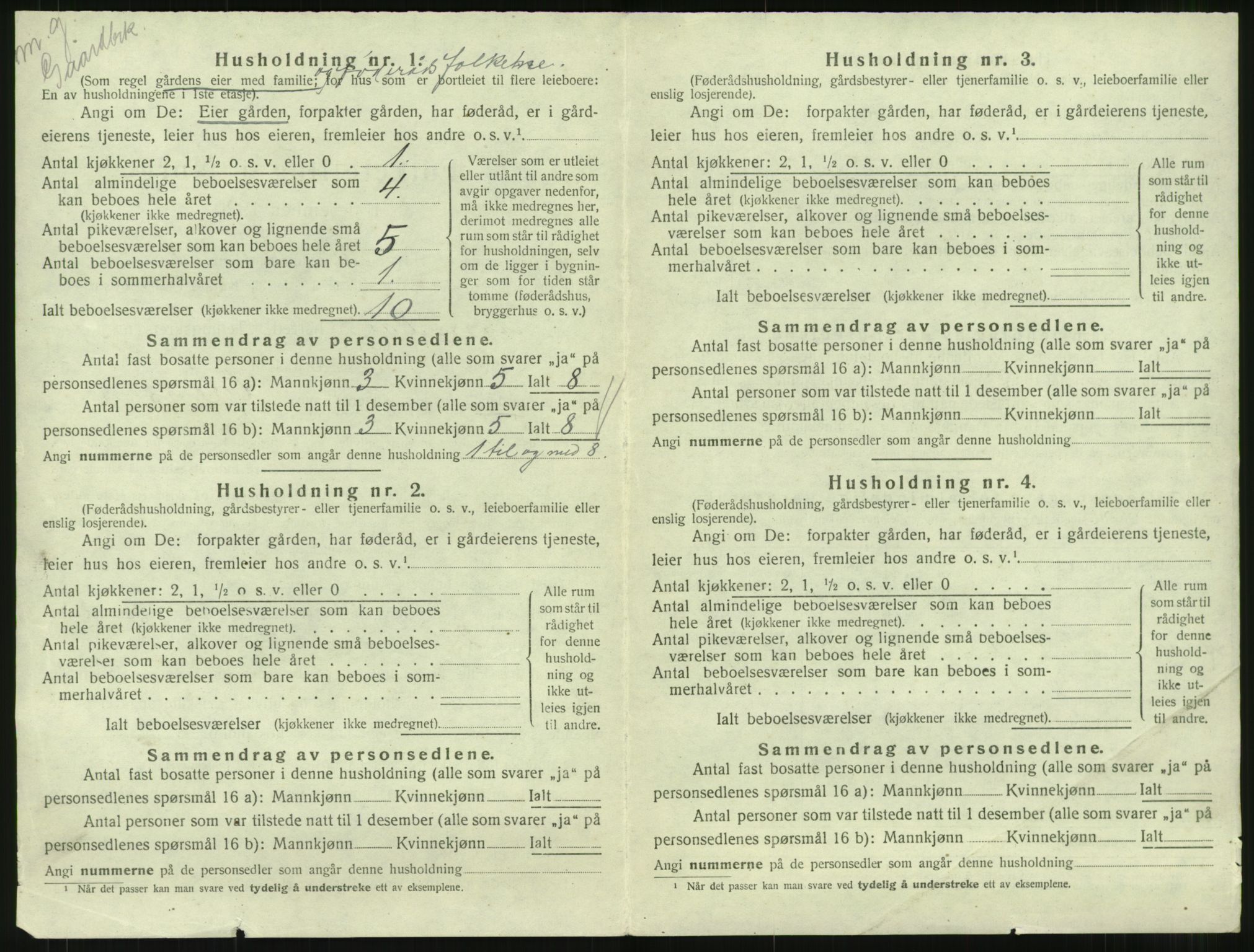 SAT, Folketelling 1920 for 1563 Sunndal herred, 1920, s. 641