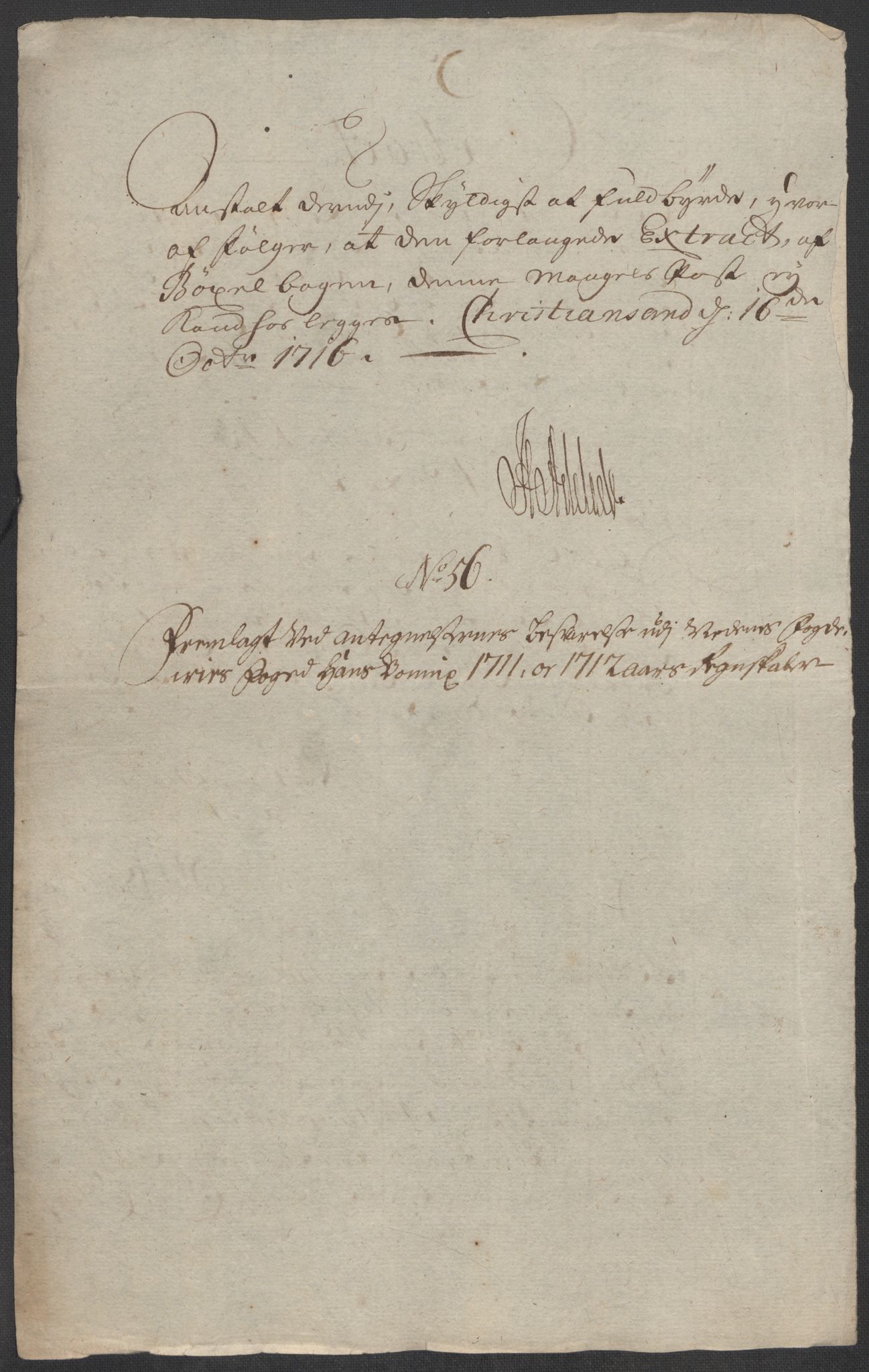 Rentekammeret inntil 1814, Reviderte regnskaper, Fogderegnskap, AV/RA-EA-4092/R39/L2320: Fogderegnskap Nedenes, 1712, s. 583