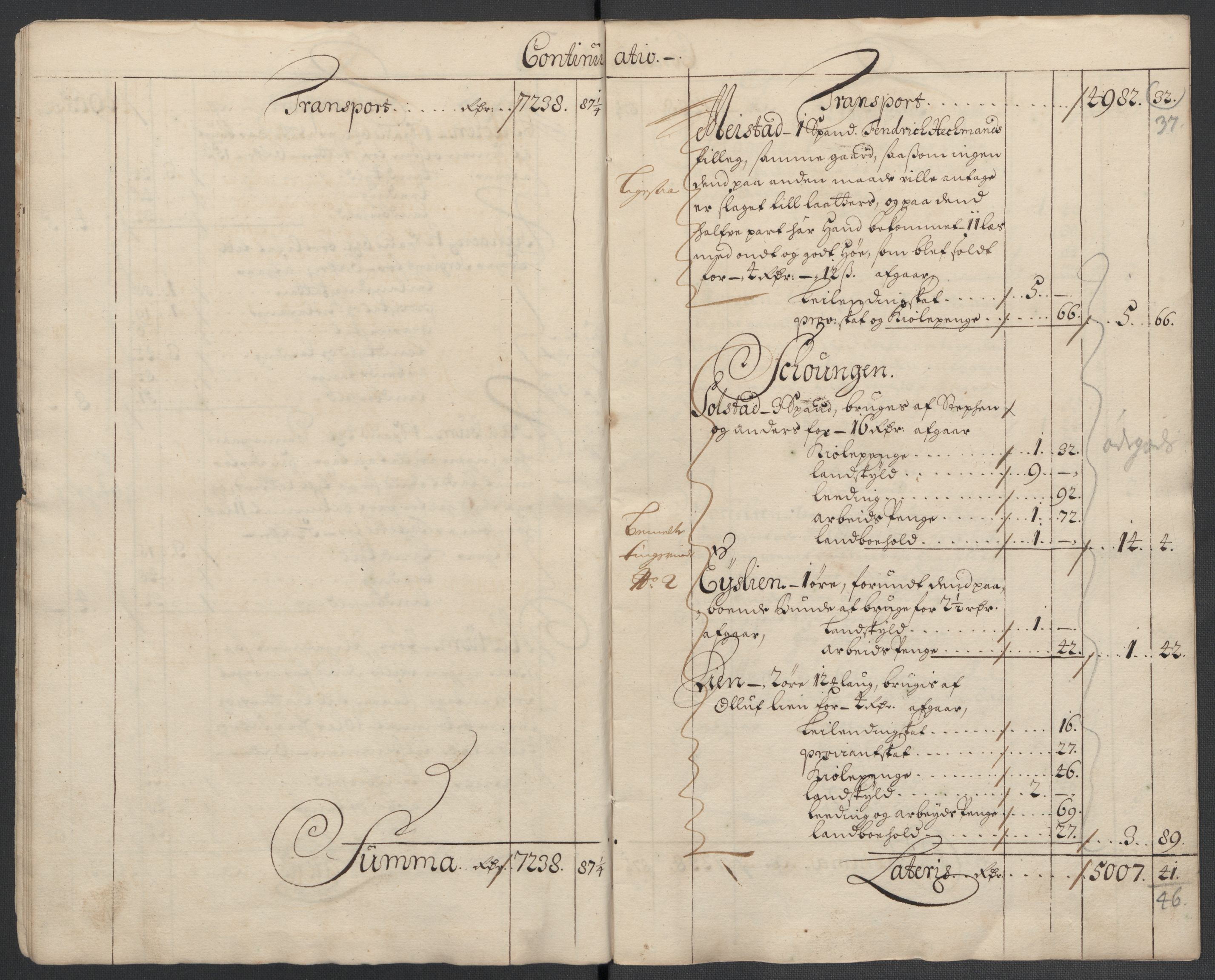 Rentekammeret inntil 1814, Reviderte regnskaper, Fogderegnskap, AV/RA-EA-4092/R61/L4106: Fogderegnskap Strinda og Selbu, 1696-1697, s. 182