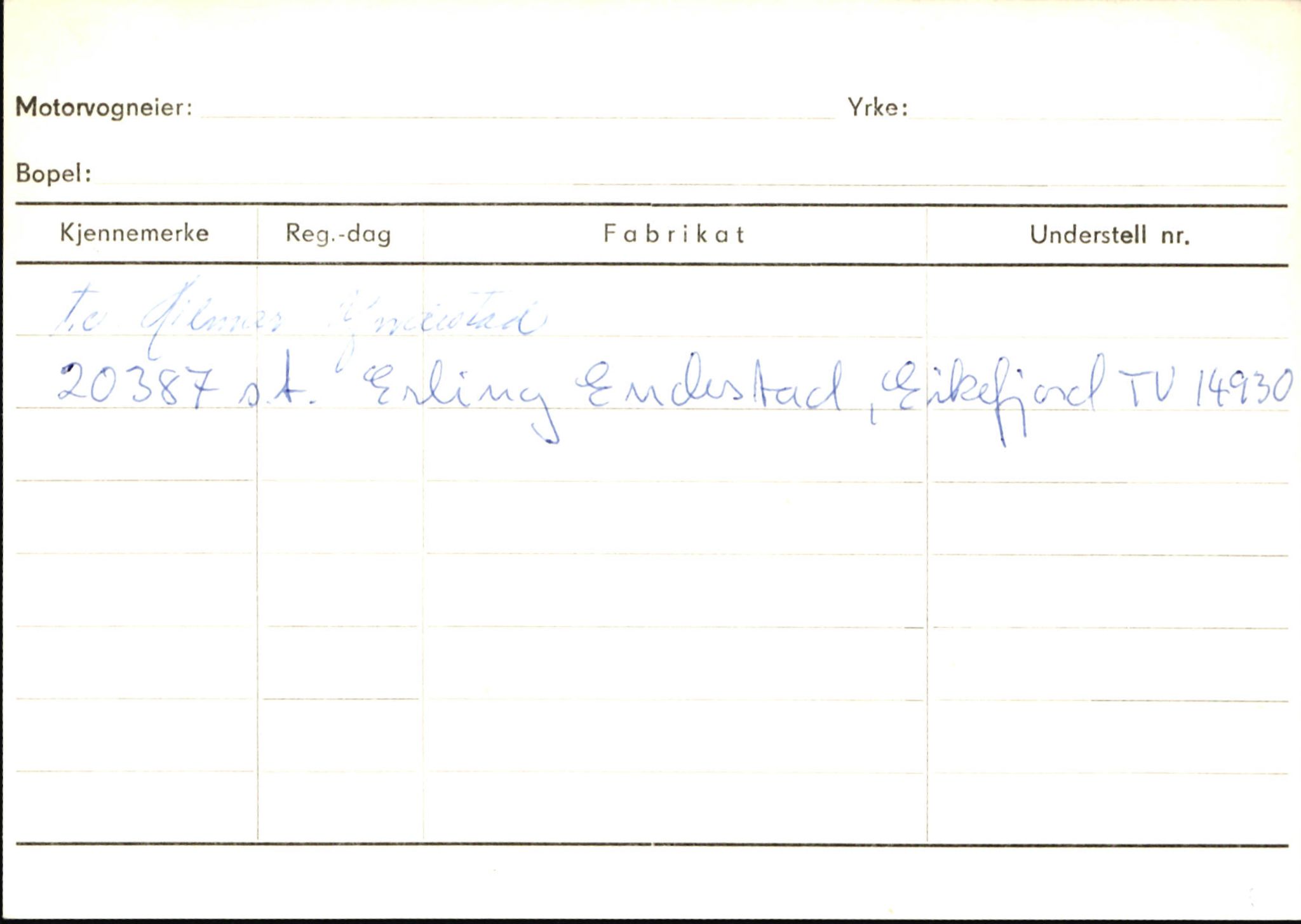 Statens vegvesen, Sogn og Fjordane vegkontor, AV/SAB-A-5301/4/F/L0146: Registerkort Årdal R-Å samt diverse kort, 1945-1975, s. 1546