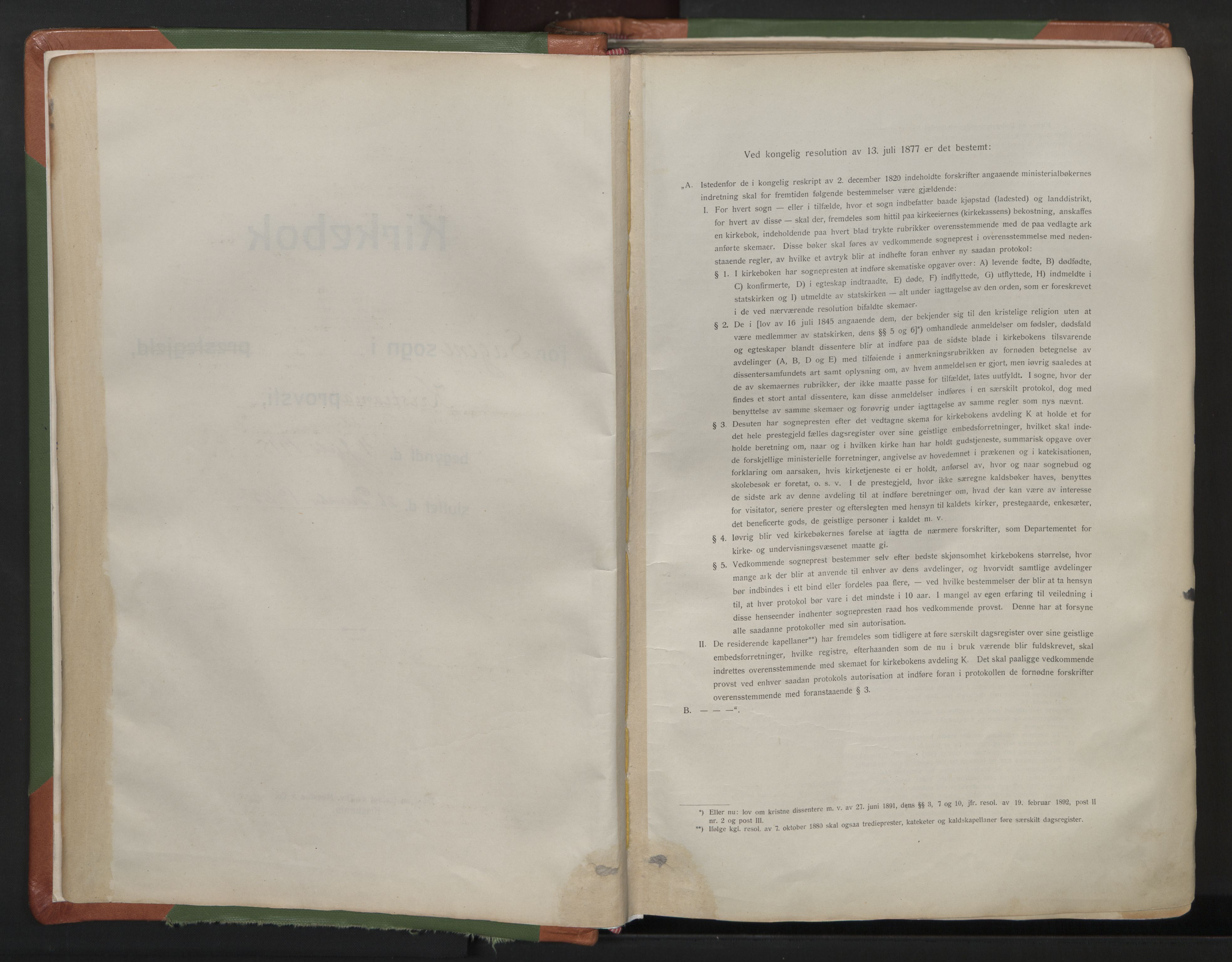 Sagene prestekontor Kirkebøker, SAO/A-10796/F/L0010: Ministerialbok nr. 10, 1915-1925