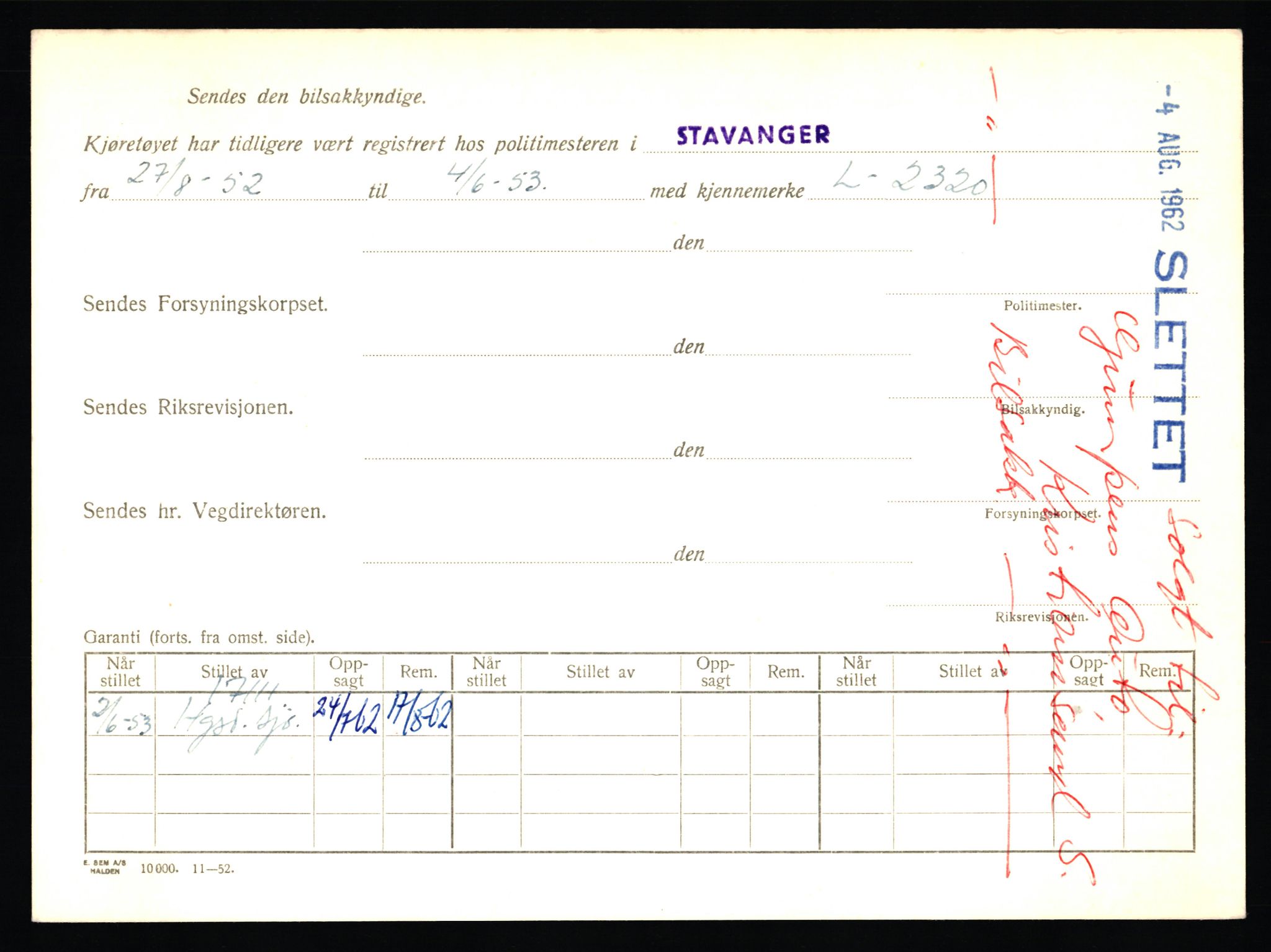 Stavanger trafikkstasjon, AV/SAST-A-101942/0/F/L0019: L-10500 - L-10999, 1930-1971, s. 876