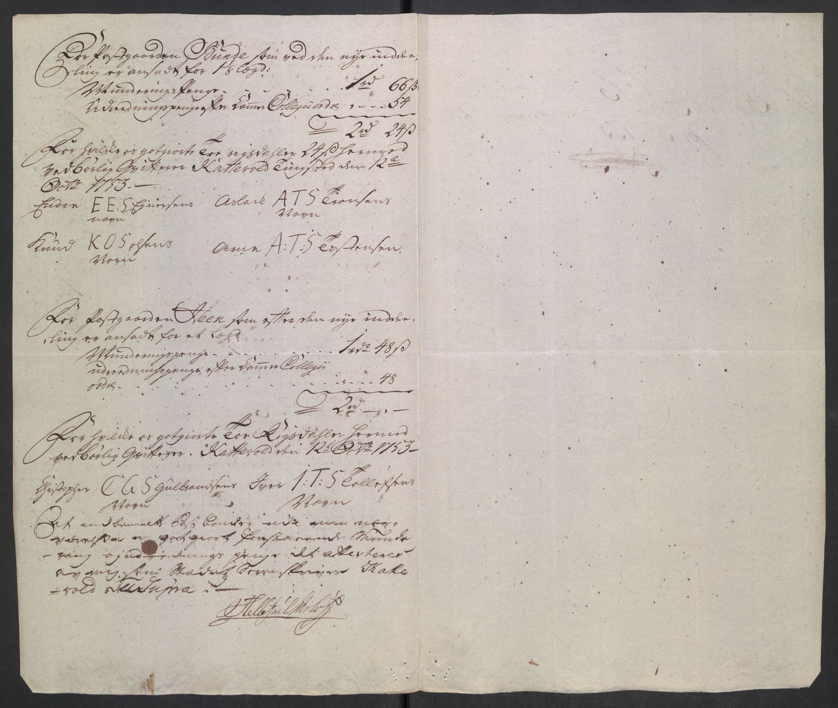 Rentekammeret inntil 1814, Reviderte regnskaper, Fogderegnskap, RA/EA-4092/R18/L1349: Fogderegnskap Hadeland, Toten og Valdres, 1752-1753, s. 450