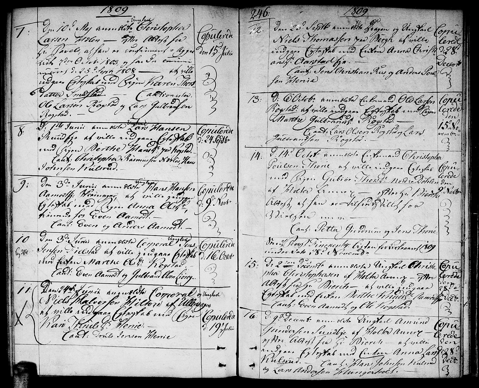 Gjerdrum prestekontor Kirkebøker, AV/SAO-A-10412b/F/Fa/L0003: Ministerialbok nr. I 3, 1798-1815, s. 246