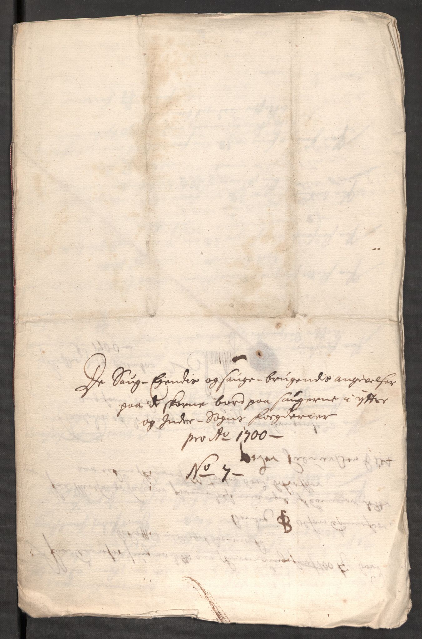 Rentekammeret inntil 1814, Reviderte regnskaper, Fogderegnskap, RA/EA-4092/R52/L3311: Fogderegnskap Sogn, 1700-1701, s. 171