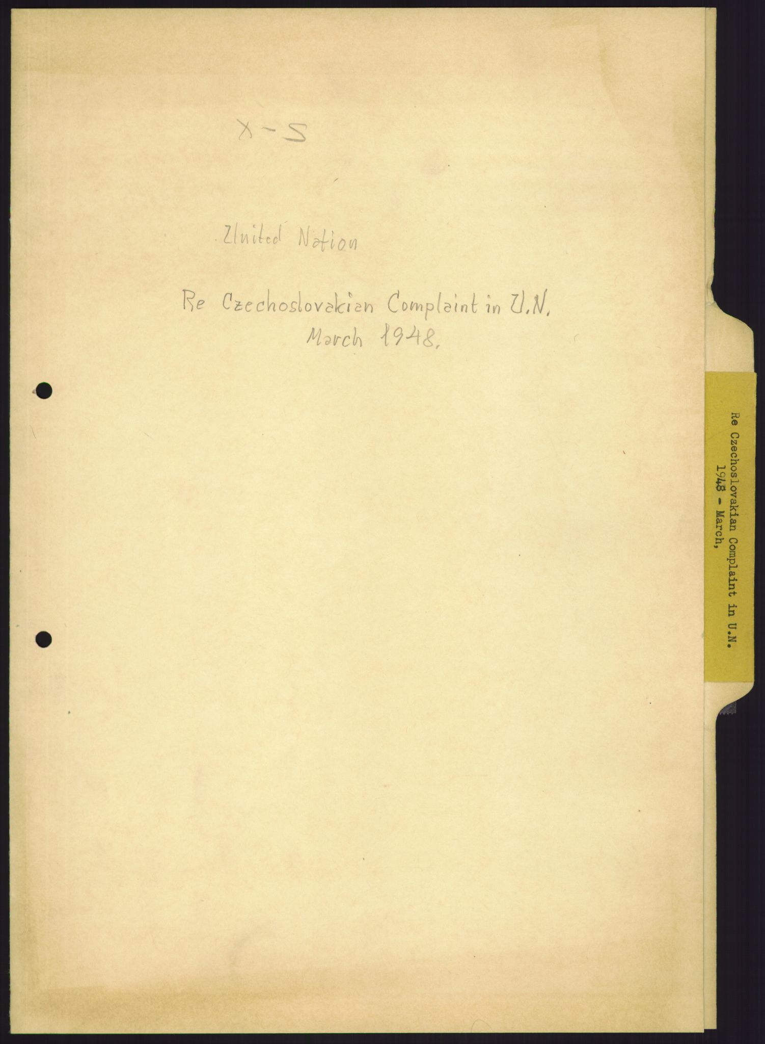 Lie, Trygve, RA/PA-1407/D/L0013: Generalsekretærens papirer., 1946-1950, s. 1231