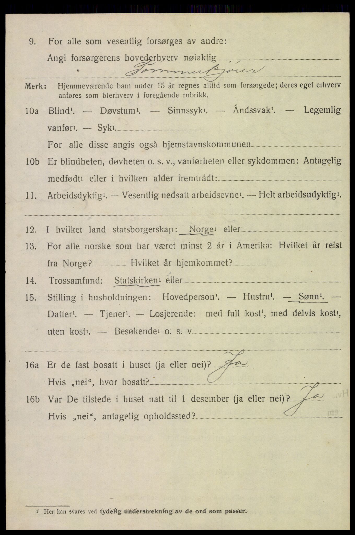 SAH, Folketelling 1920 for 0428 Trysil herred, 1920, s. 4280
