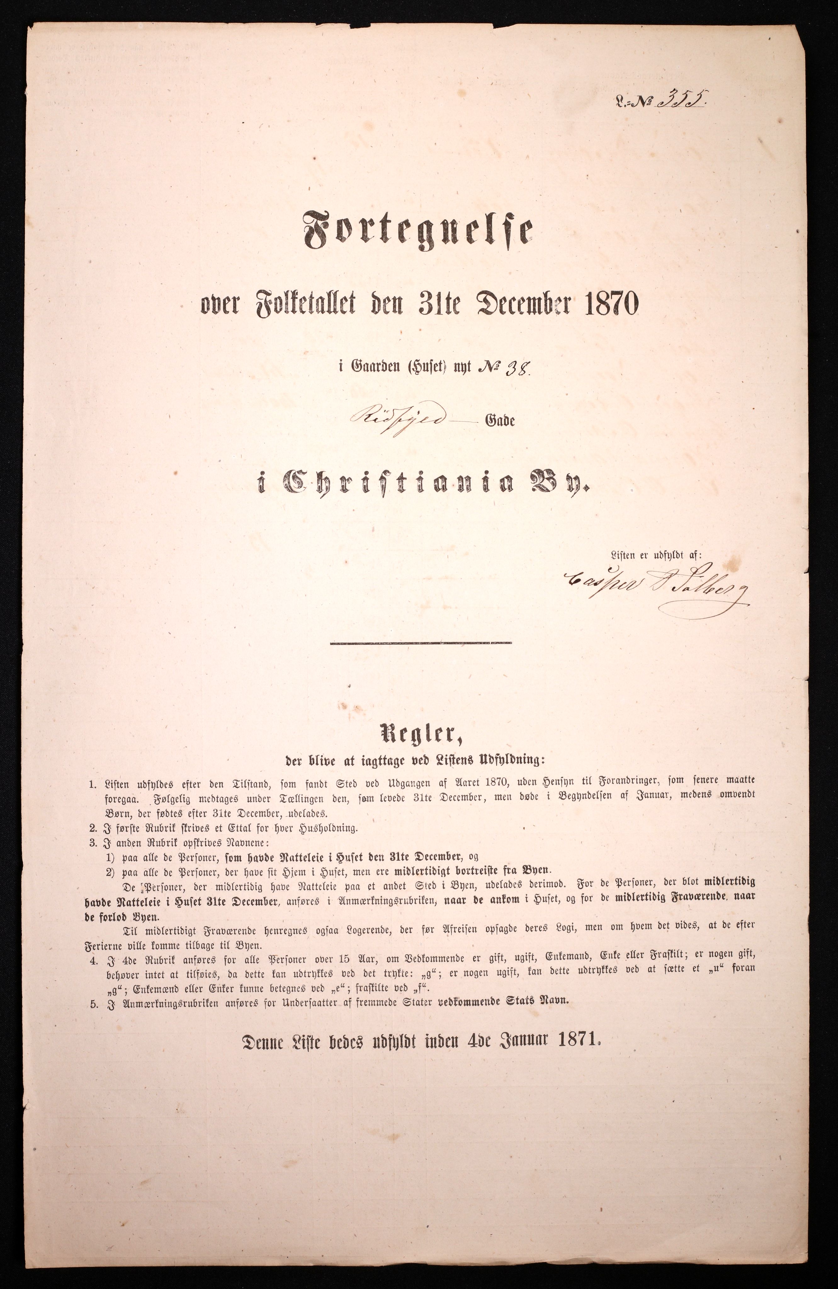 RA, Folketelling 1870 for 0301 Kristiania kjøpstad, 1870, s. 3093