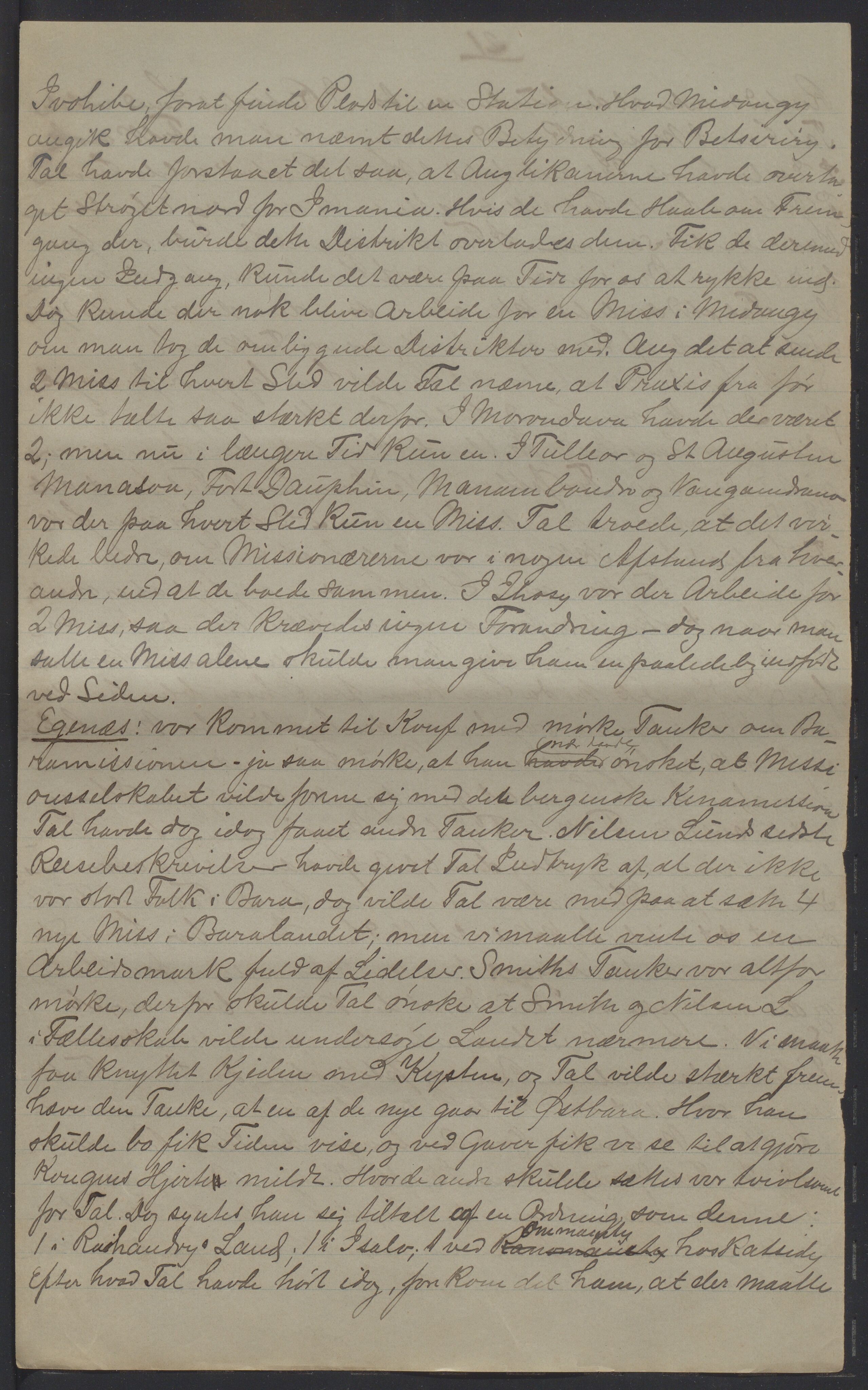 Det Norske Misjonsselskap - hovedadministrasjonen, VID/MA-A-1045/D/Da/Daa/L0038/0011: Konferansereferat og årsberetninger / Konferansereferat fra Madagaskar Innland., 1892