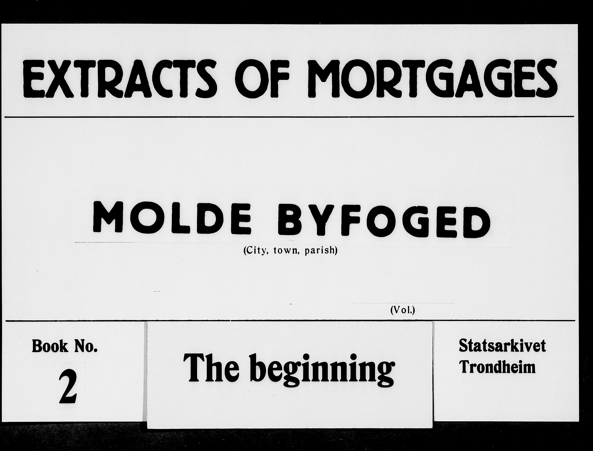 Molde byfogd, SAT/A-0025/2/2A/L0005: Panteregister nr. 5, 1823-1835
