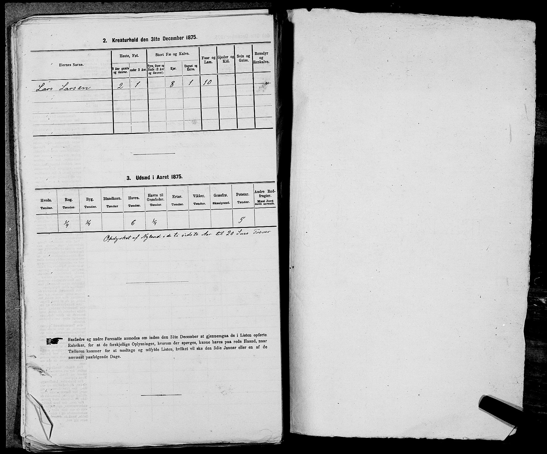 SAST, Folketelling 1875 for 1123L Høyland prestegjeld, Høyland sokn, 1875, s. 671