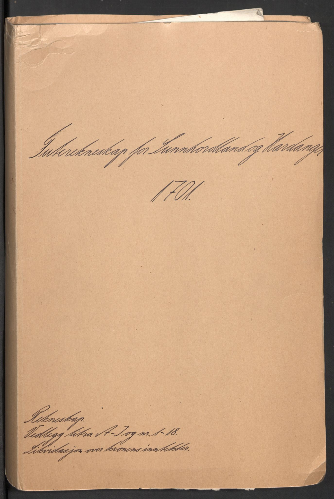 Rentekammeret inntil 1814, Reviderte regnskaper, Fogderegnskap, RA/EA-4092/R48/L2979: Fogderegnskap Sunnhordland og Hardanger, 1700-1701, s. 310