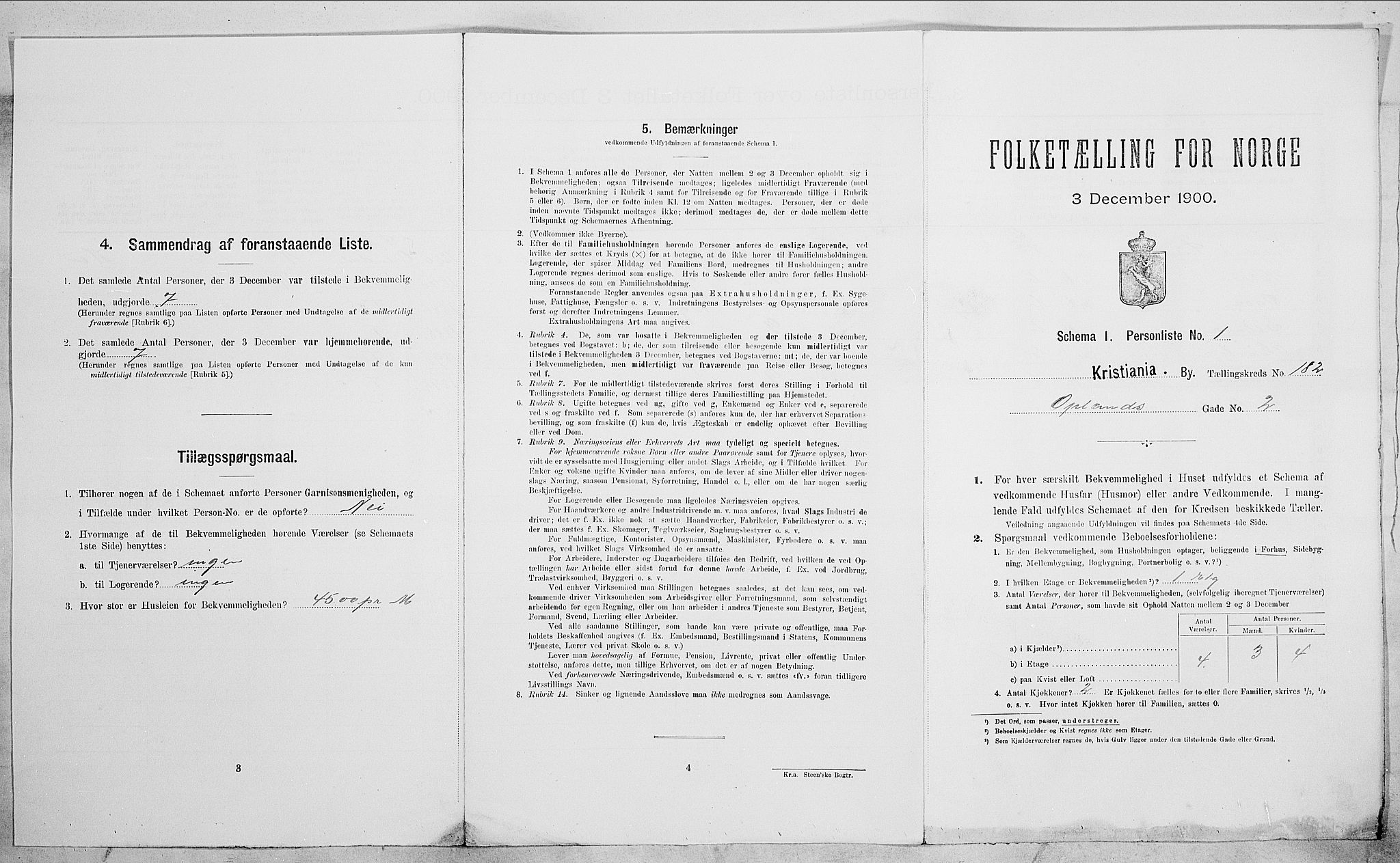 SAO, Folketelling 1900 for 0301 Kristiania kjøpstad, 1900, s. 68379