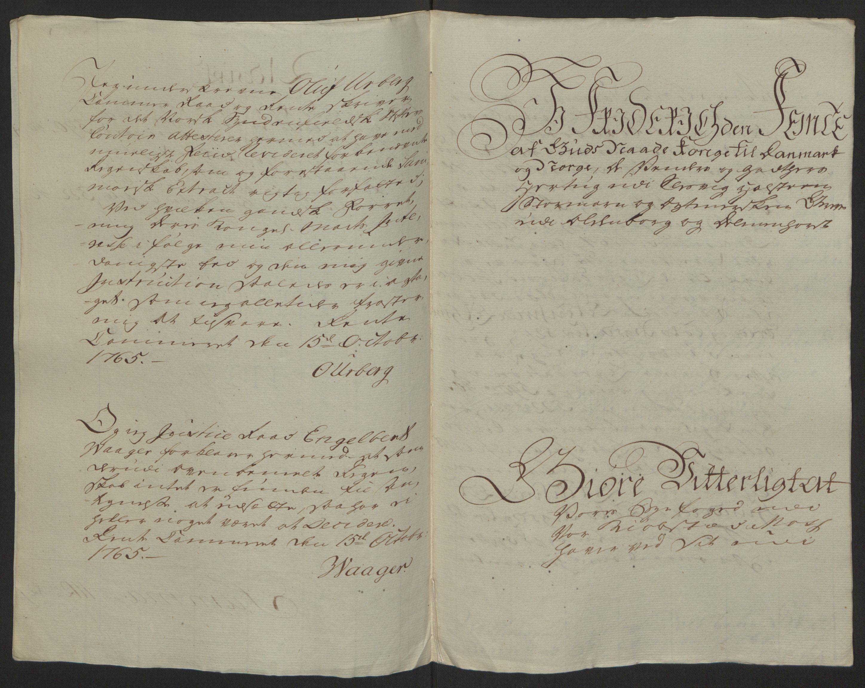 Rentekammeret inntil 1814, Reviderte regnskaper, Byregnskaper, AV/RA-EA-4066/R/Rc/L0042/0001: [C1] Kontribusjonsregnskap / Ekstraskatt, 1762-1765, s. 170