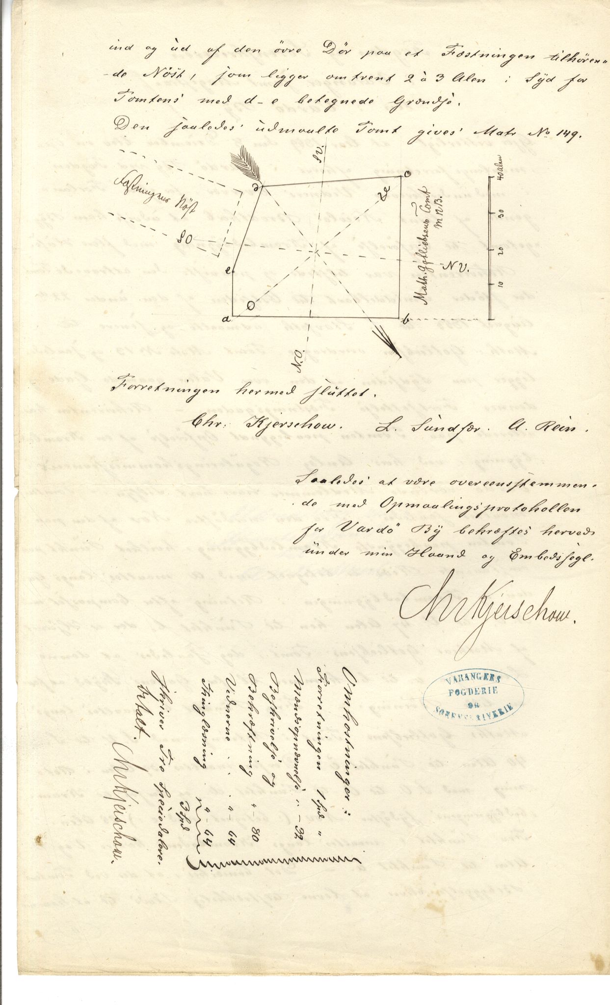 Brodtkorb handel A/S, VAMU/A-0001/Q/Qb/L0001: Skjøter og grunnbrev i Vardø by, 1822-1943, s. 34