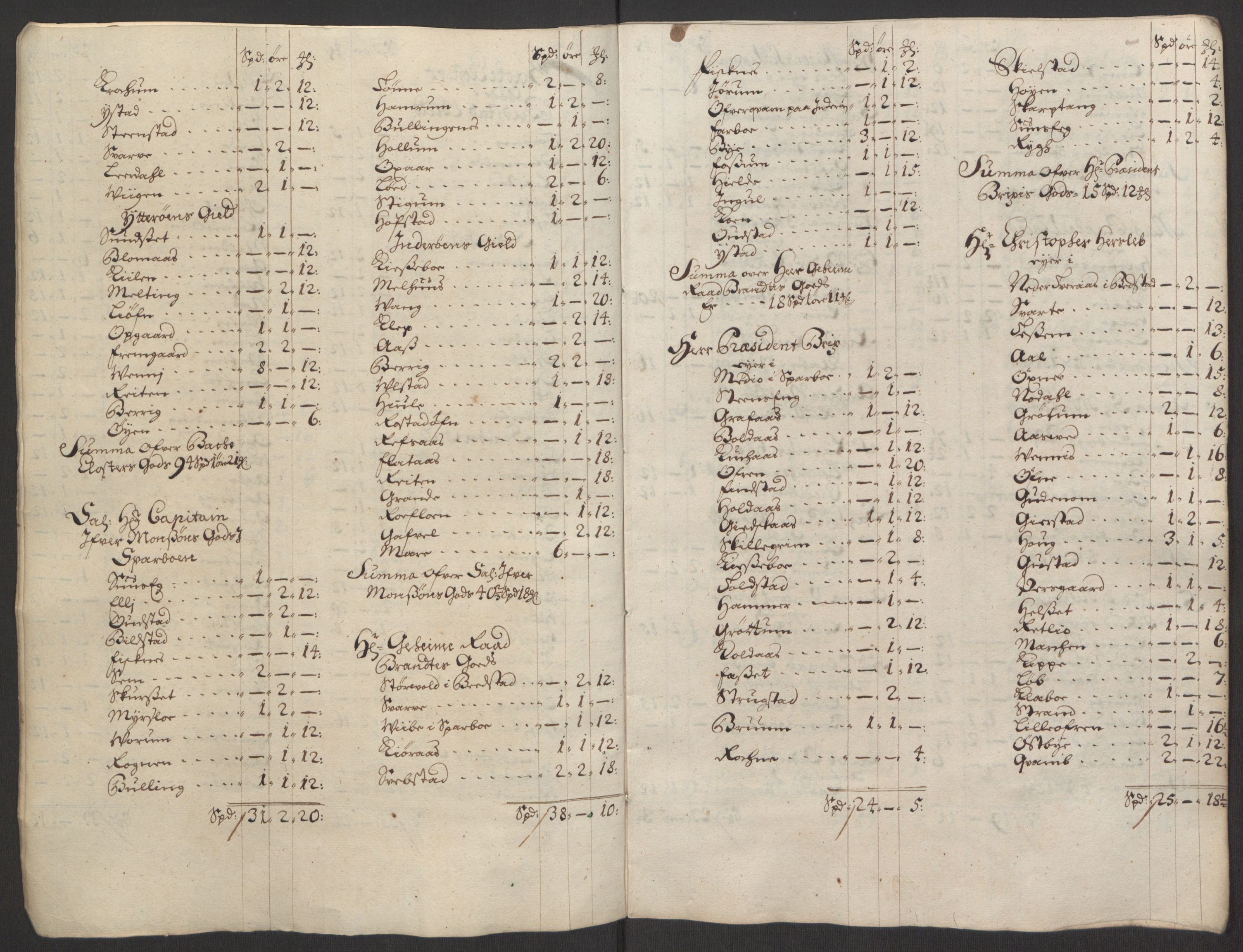 Rentekammeret inntil 1814, Reviderte regnskaper, Fogderegnskap, AV/RA-EA-4092/R63/L4309: Fogderegnskap Inderøy, 1695-1697, s. 455