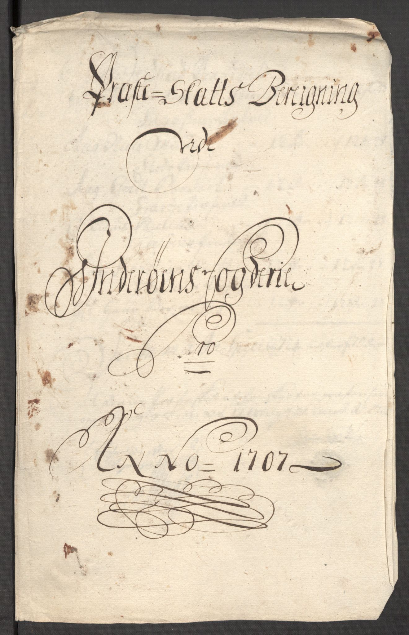 Rentekammeret inntil 1814, Reviderte regnskaper, Fogderegnskap, RA/EA-4092/R63/L4315: Fogderegnskap Inderøy, 1706-1707, s. 390