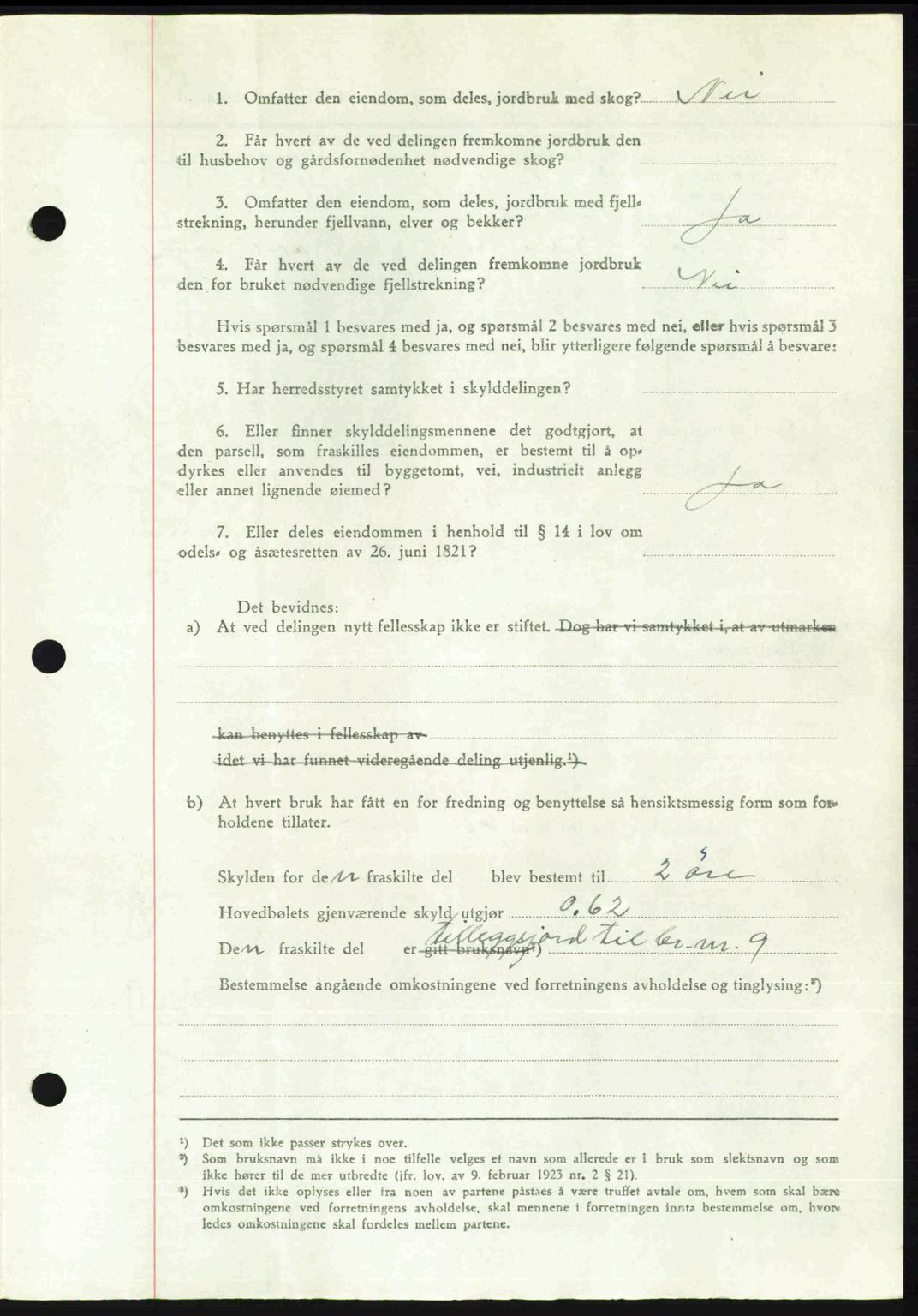 Romsdal sorenskriveri, SAT/A-4149/1/2/2C: Pantebok nr. A24, 1947-1947, Dagboknr: 3029/1947