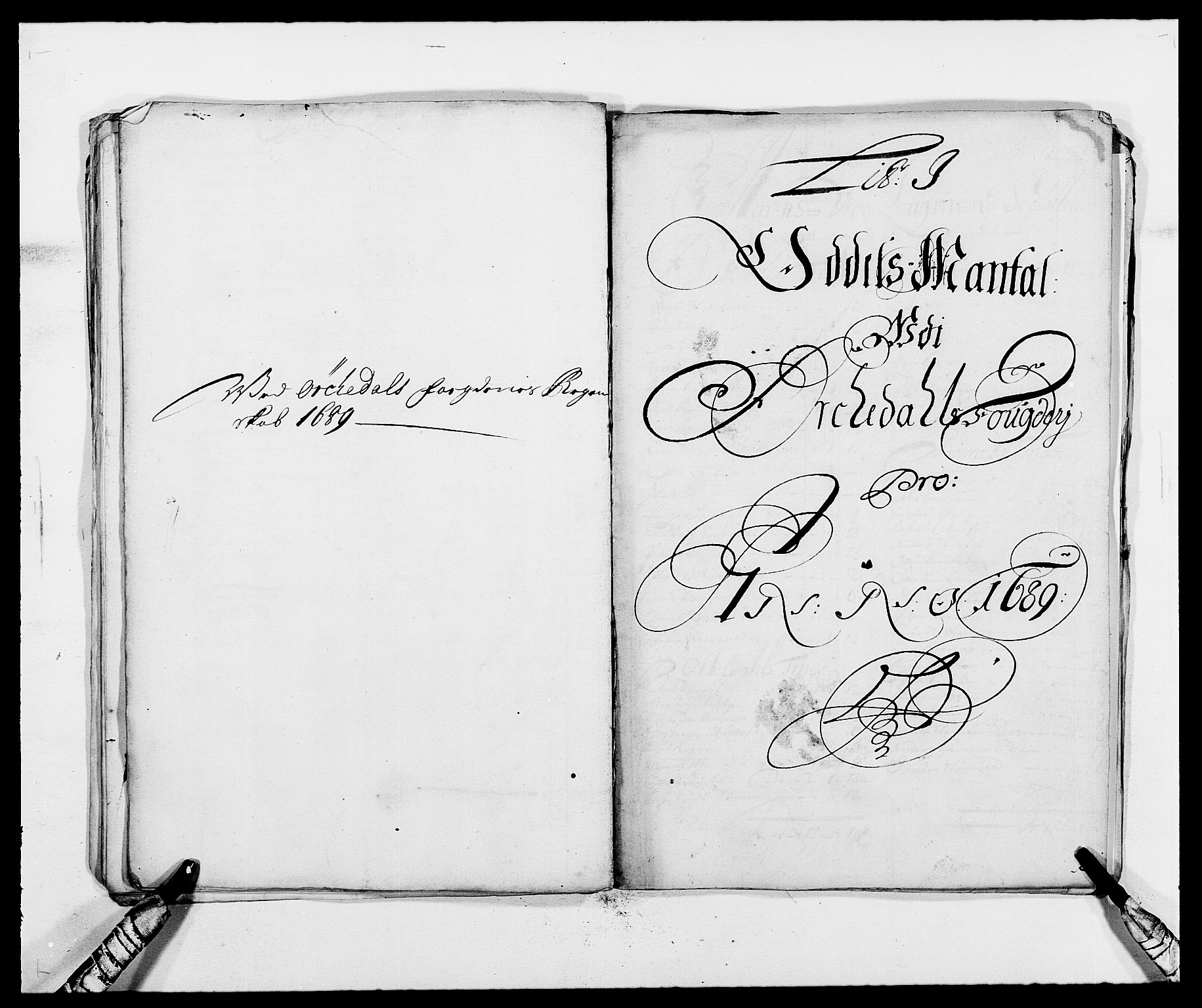 Rentekammeret inntil 1814, Reviderte regnskaper, Fogderegnskap, AV/RA-EA-4092/R58/L3936: Fogderegnskap Orkdal, 1689-1690, s. 89