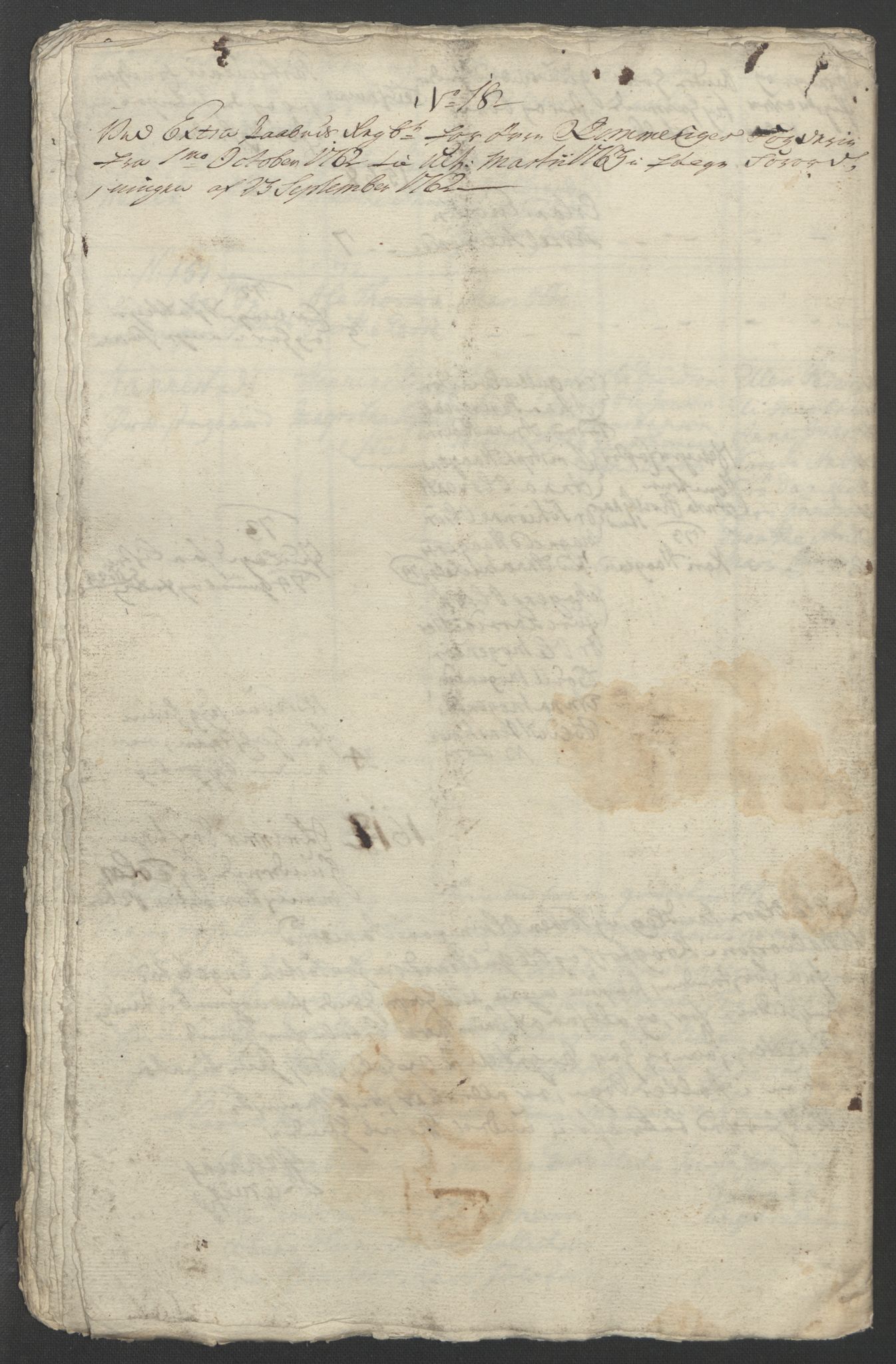 Rentekammeret inntil 1814, Reviderte regnskaper, Fogderegnskap, AV/RA-EA-4092/R12/L0802: Ekstraskatten Øvre Romerike, 1762, s. 364