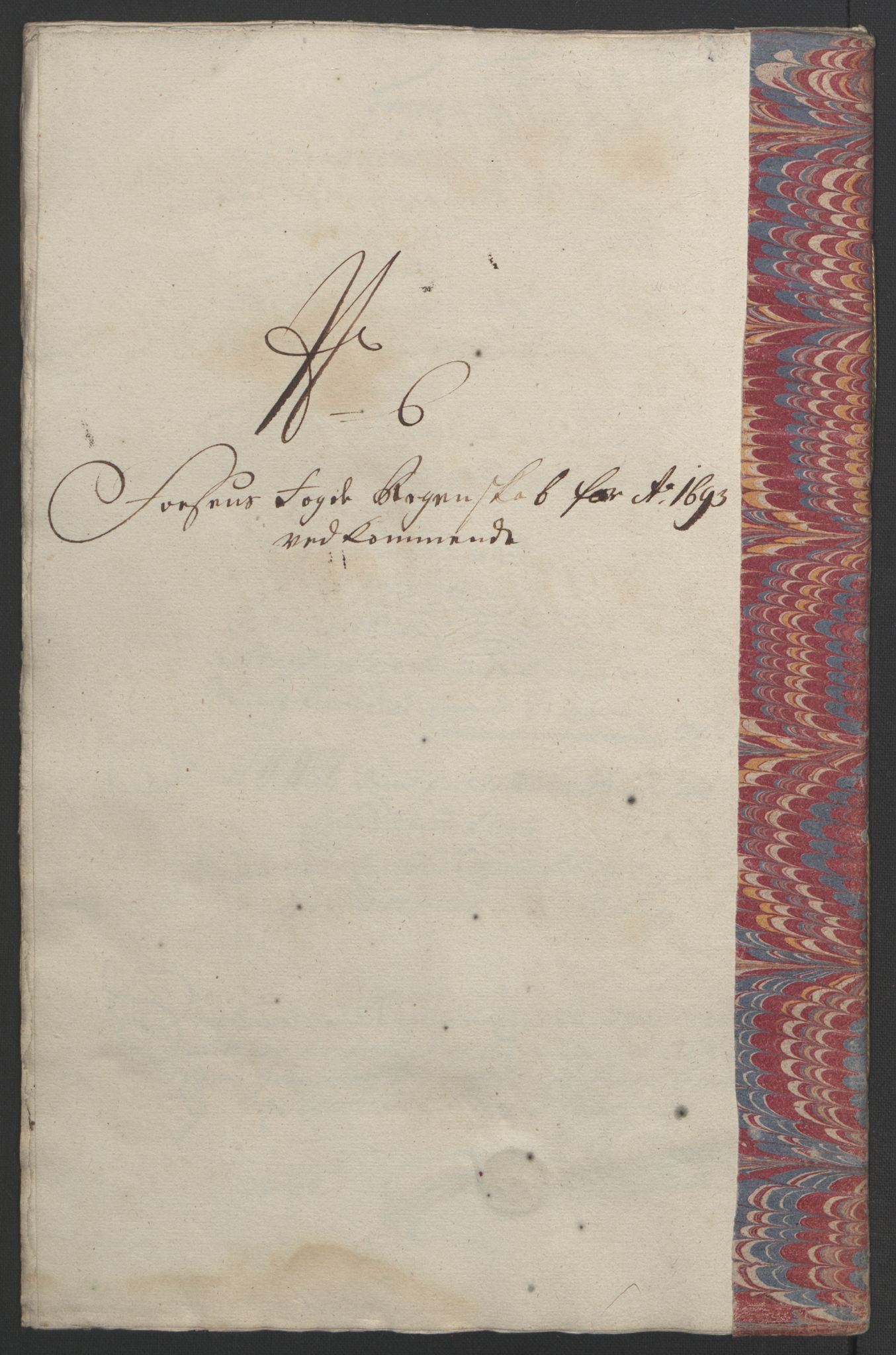 Rentekammeret inntil 1814, Reviderte regnskaper, Fogderegnskap, RA/EA-4092/R57/L3849: Fogderegnskap Fosen, 1692-1693, s. 490