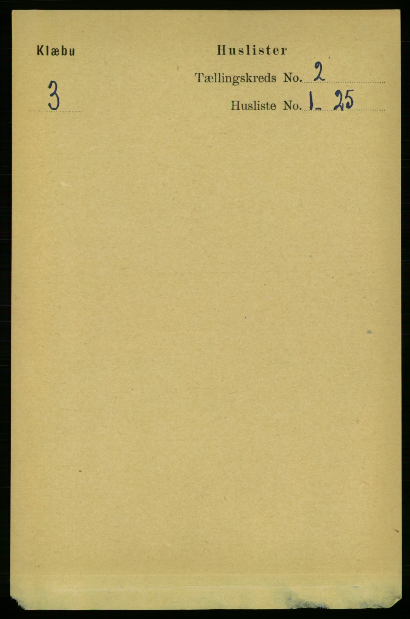 RA, Folketelling 1891 for 1662 Klæbu herred, 1891, s. 187