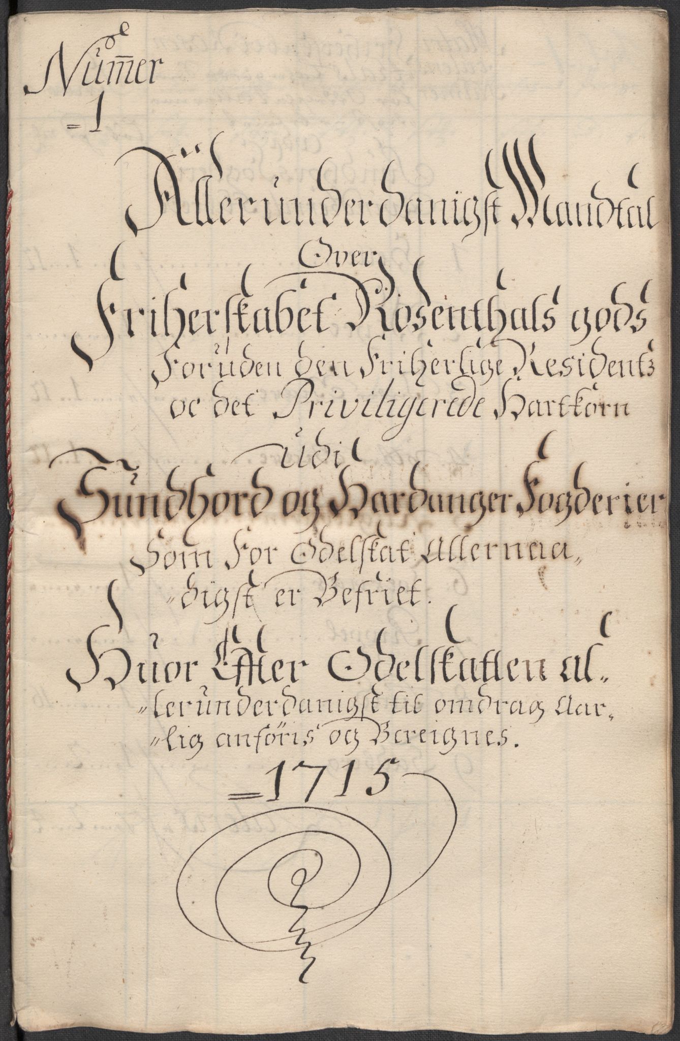 Rentekammeret inntil 1814, Reviderte regnskaper, Fogderegnskap, AV/RA-EA-4092/R49/L3139: Fogderegnskap Rosendal Baroni, 1715-1717, s. 55