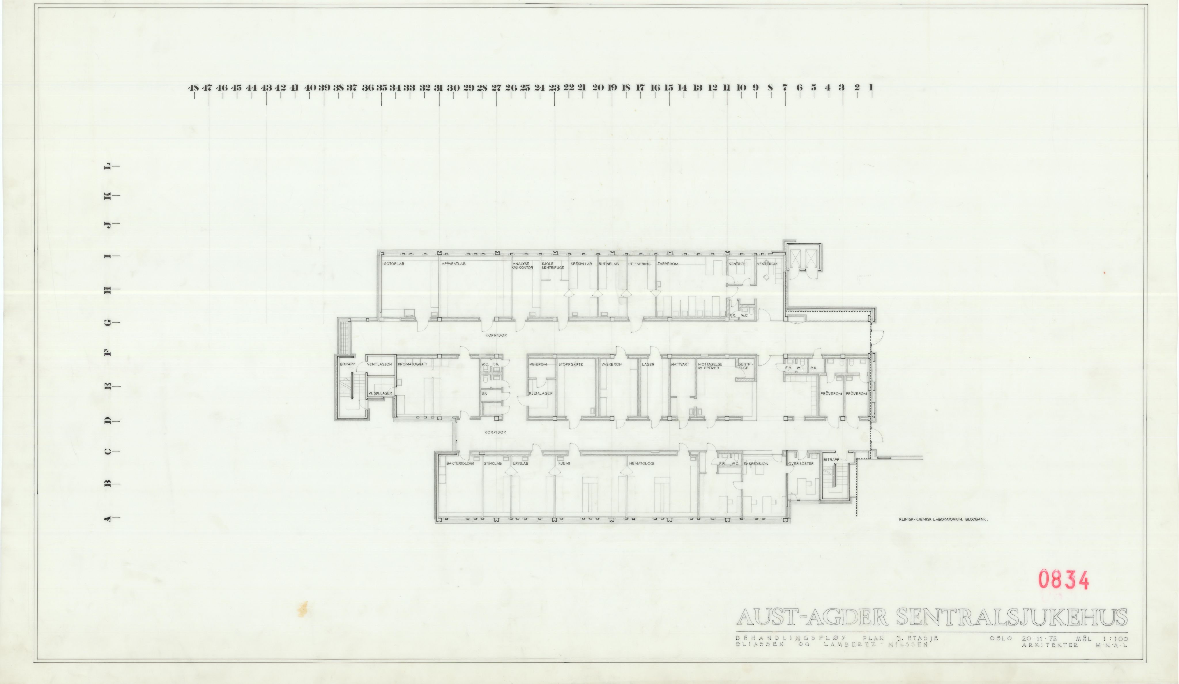 Eliassen og Lambertz-Nilssen Arkitekter, AAKS/PA-2983/T/T02/L0008: Tegningskogger 0834, 1967-1972, s. 9